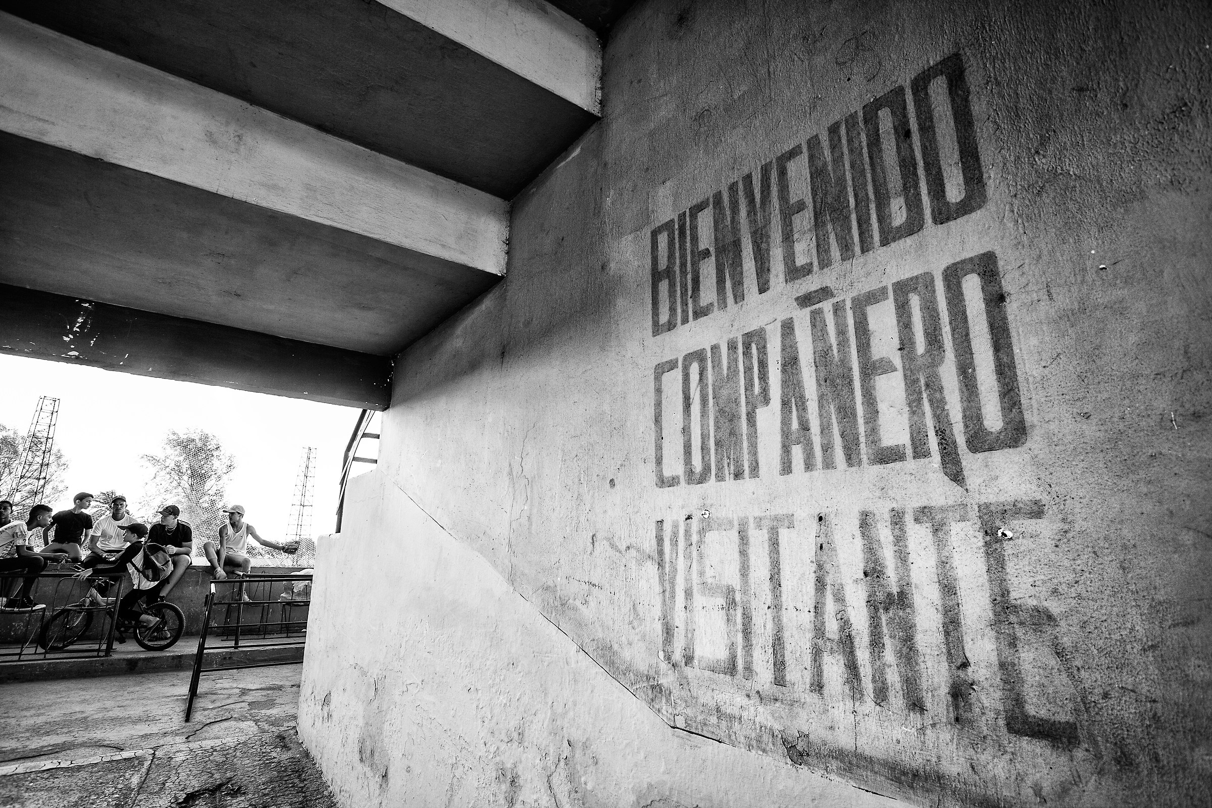 Estadio Espinosa, Moron, Cuba. Welcome to visitors.