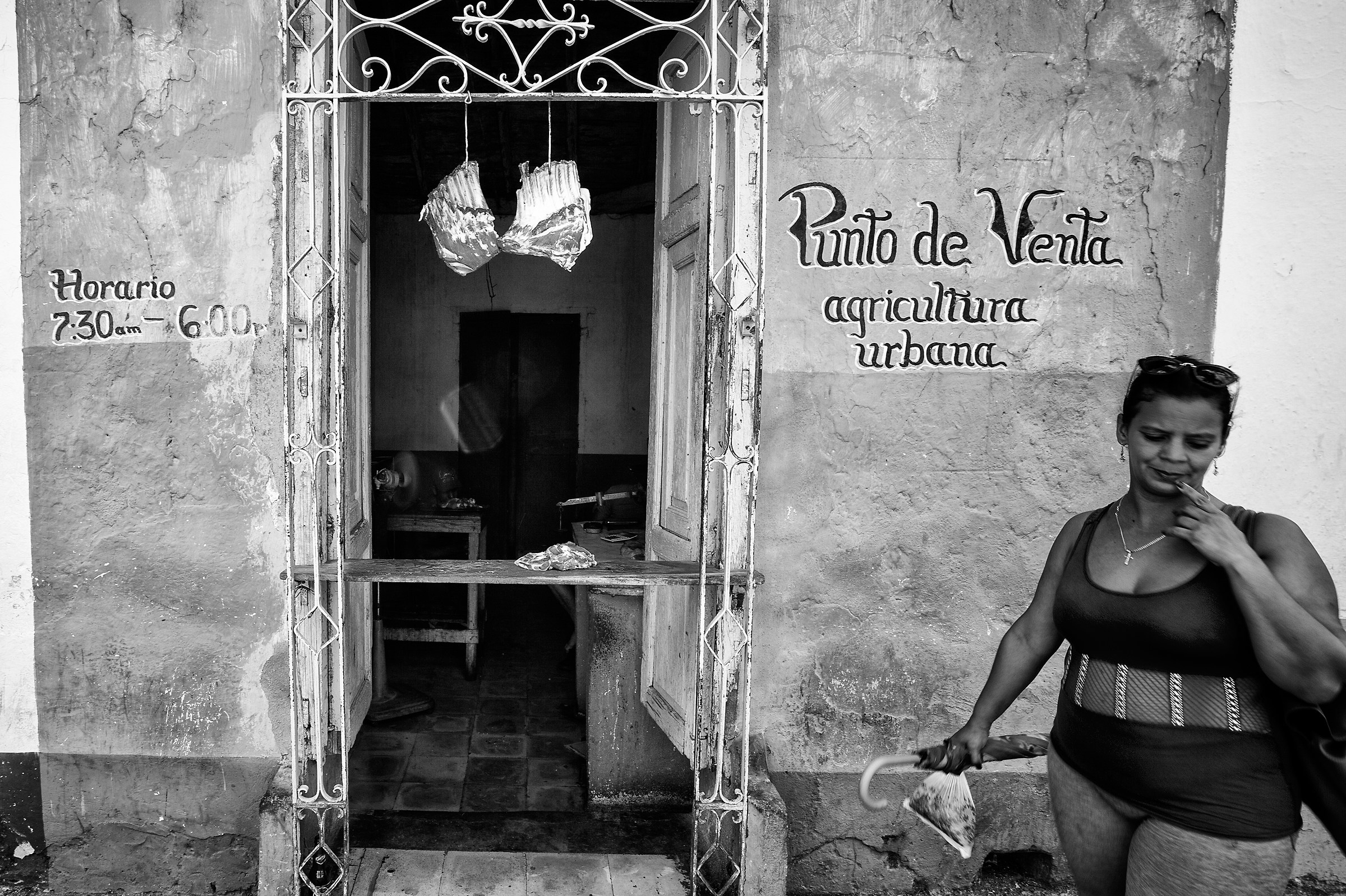 Trinidad, Cuba. Butcher.