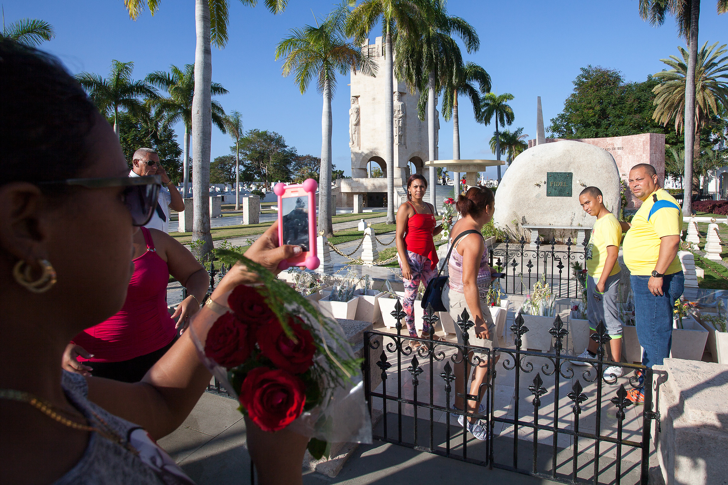 Tomb of Fidel Castro.
