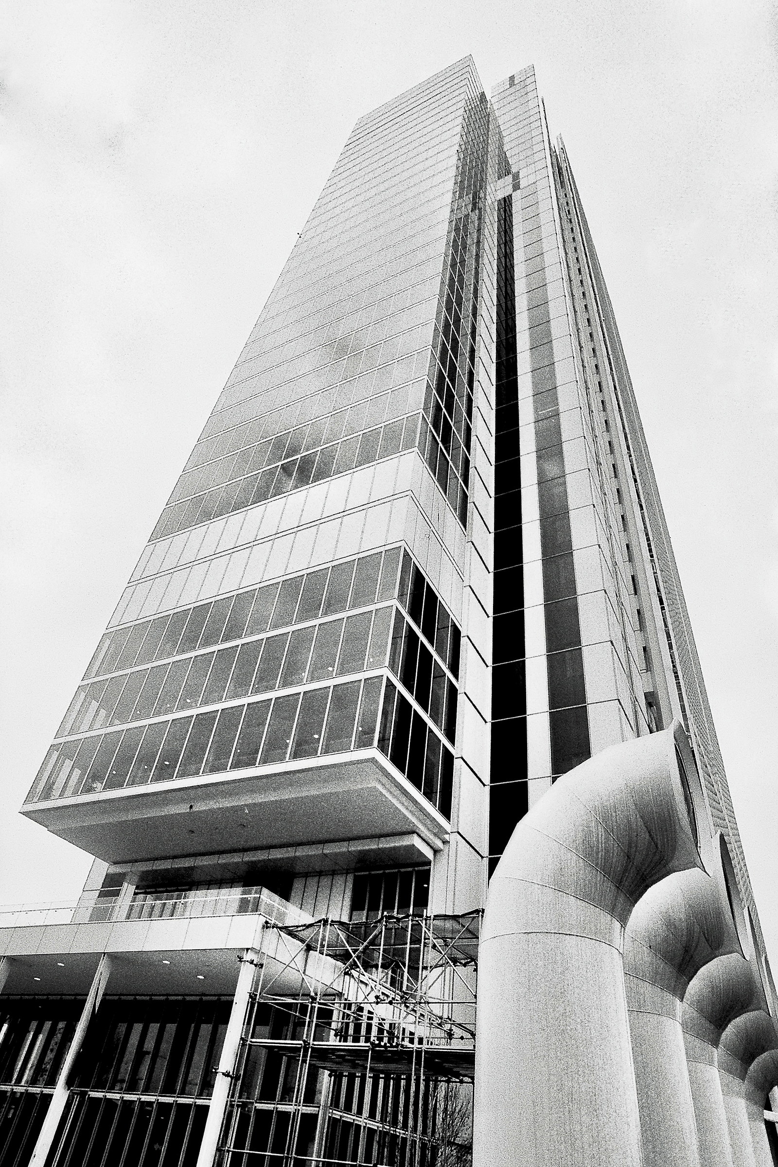 Grattacielo Intesa in bn