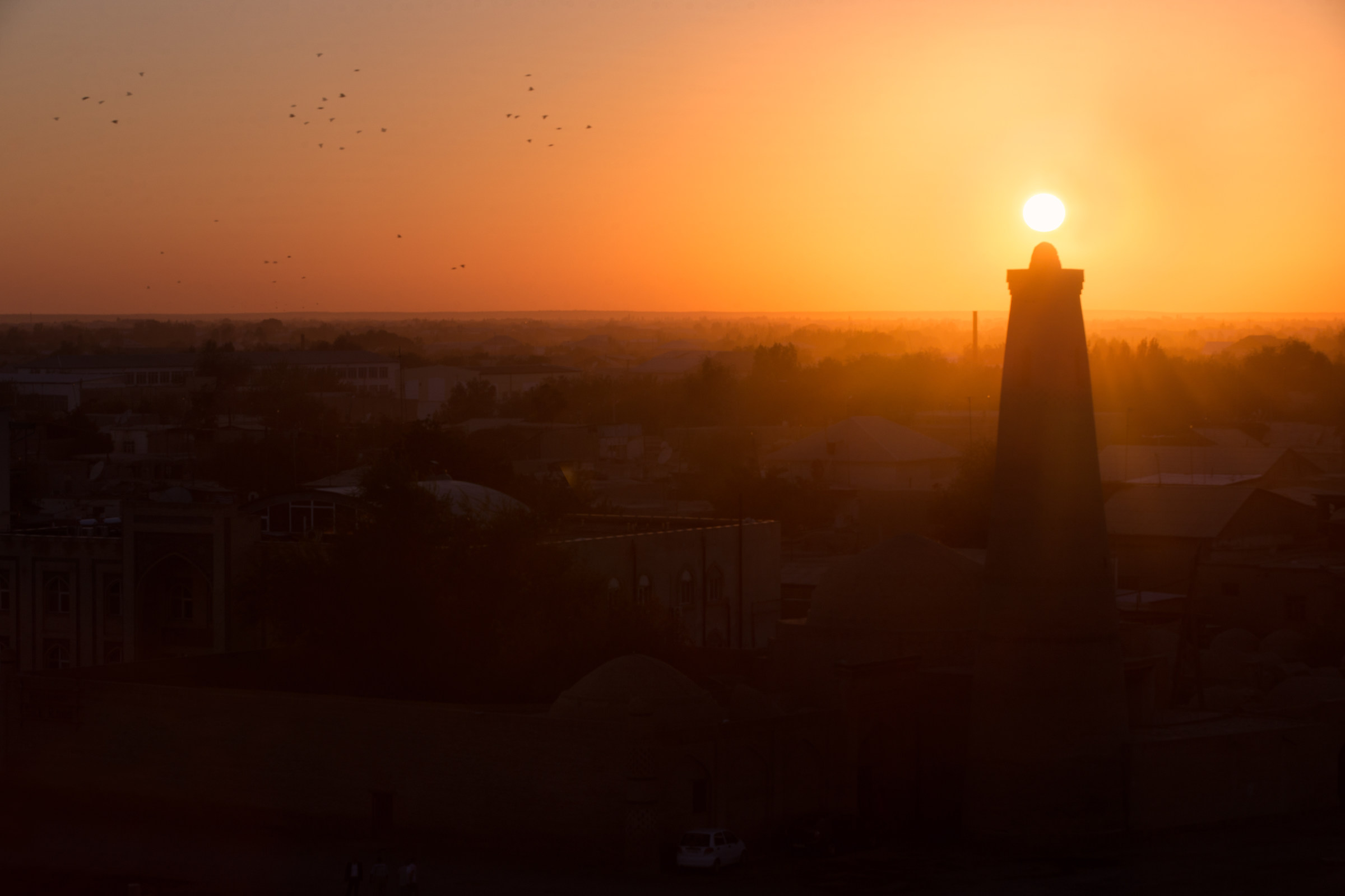 Khiva sunset