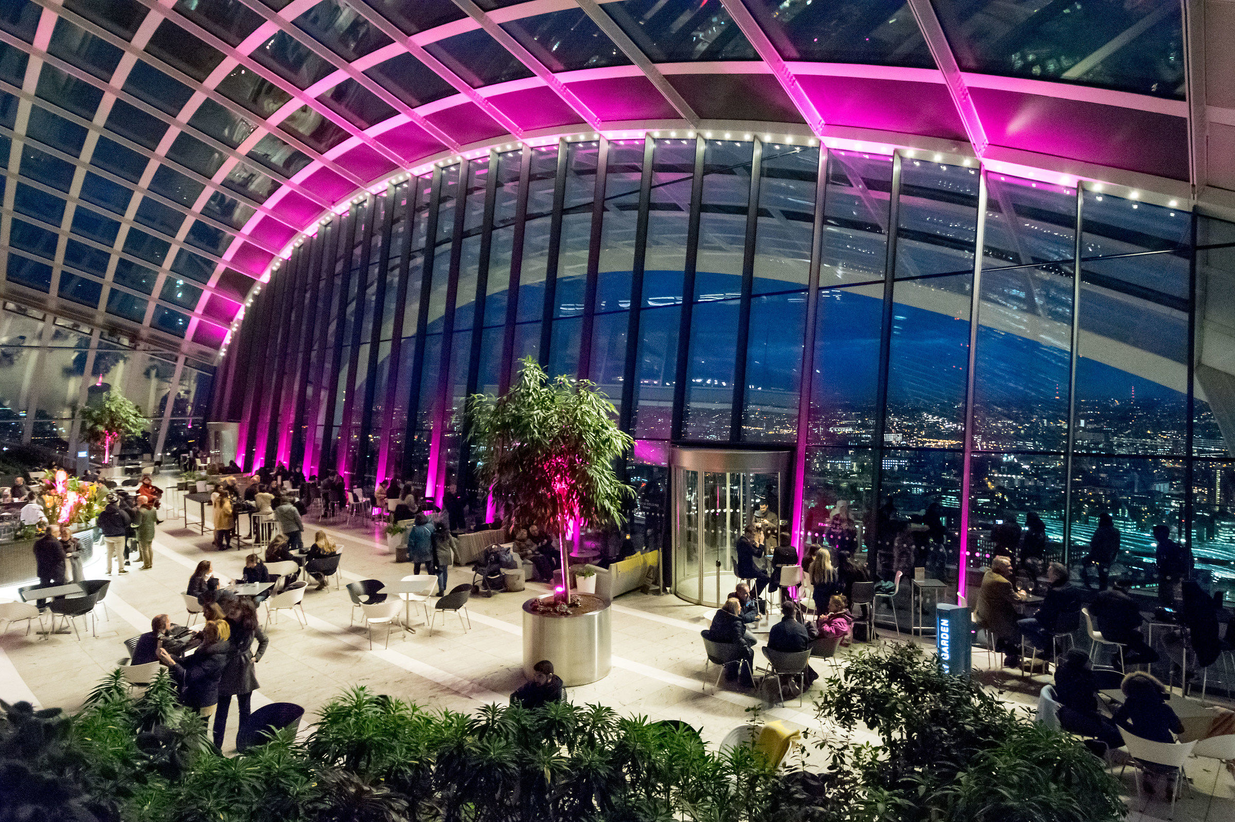 Sky Garden Blue Hour