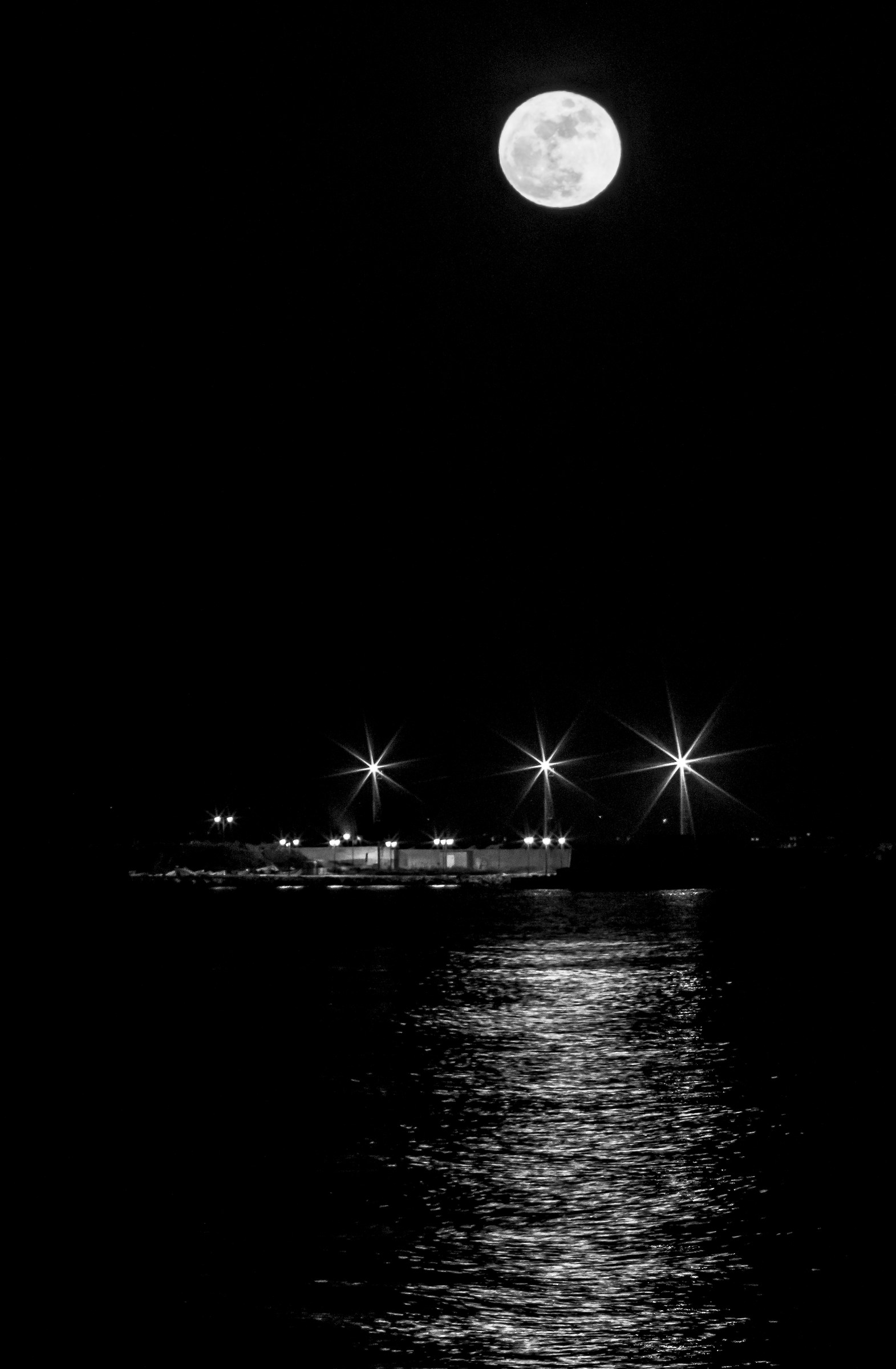 La Luna sul Porto (no photoshop)