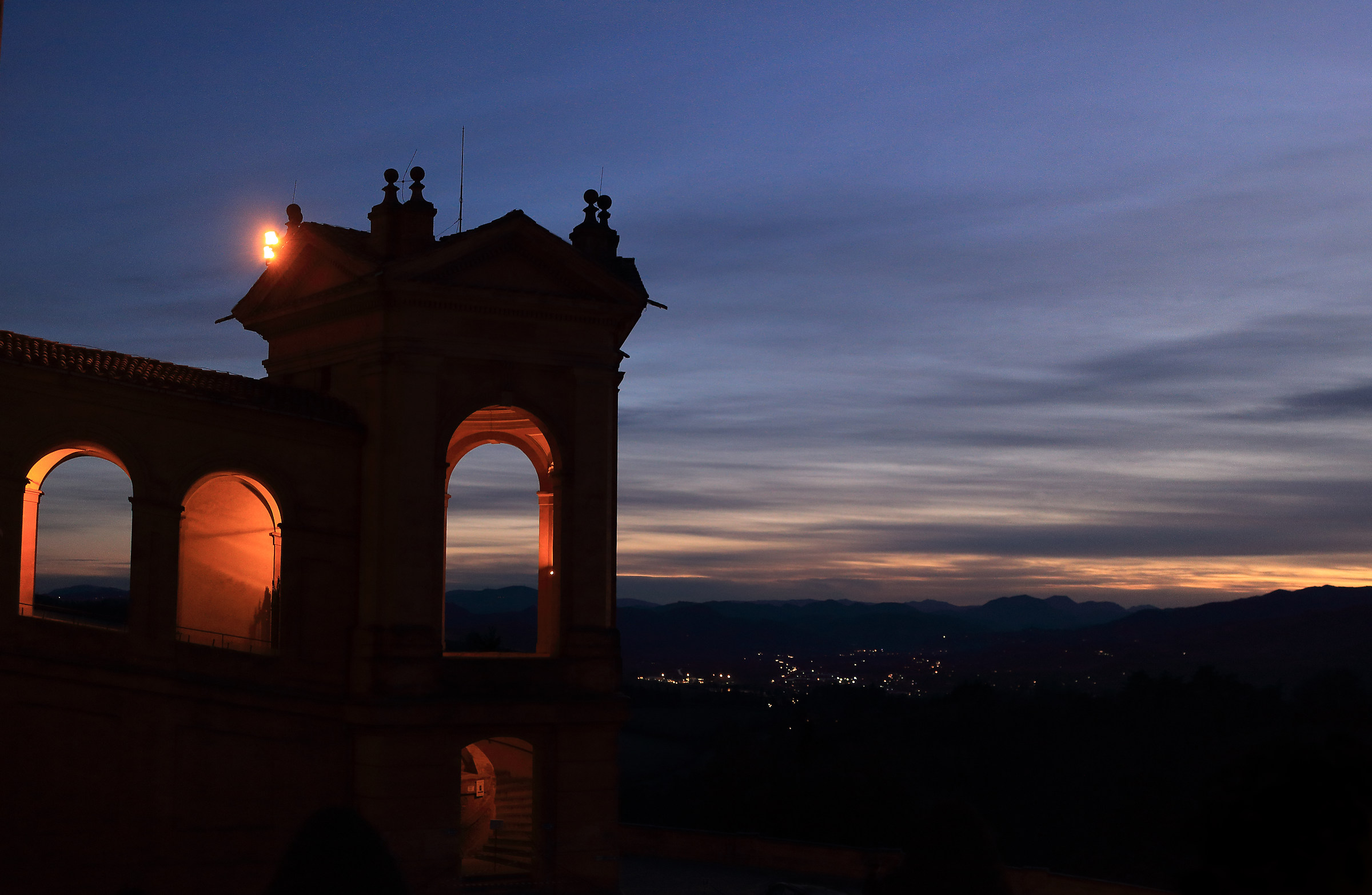 Tramonto a San Luca