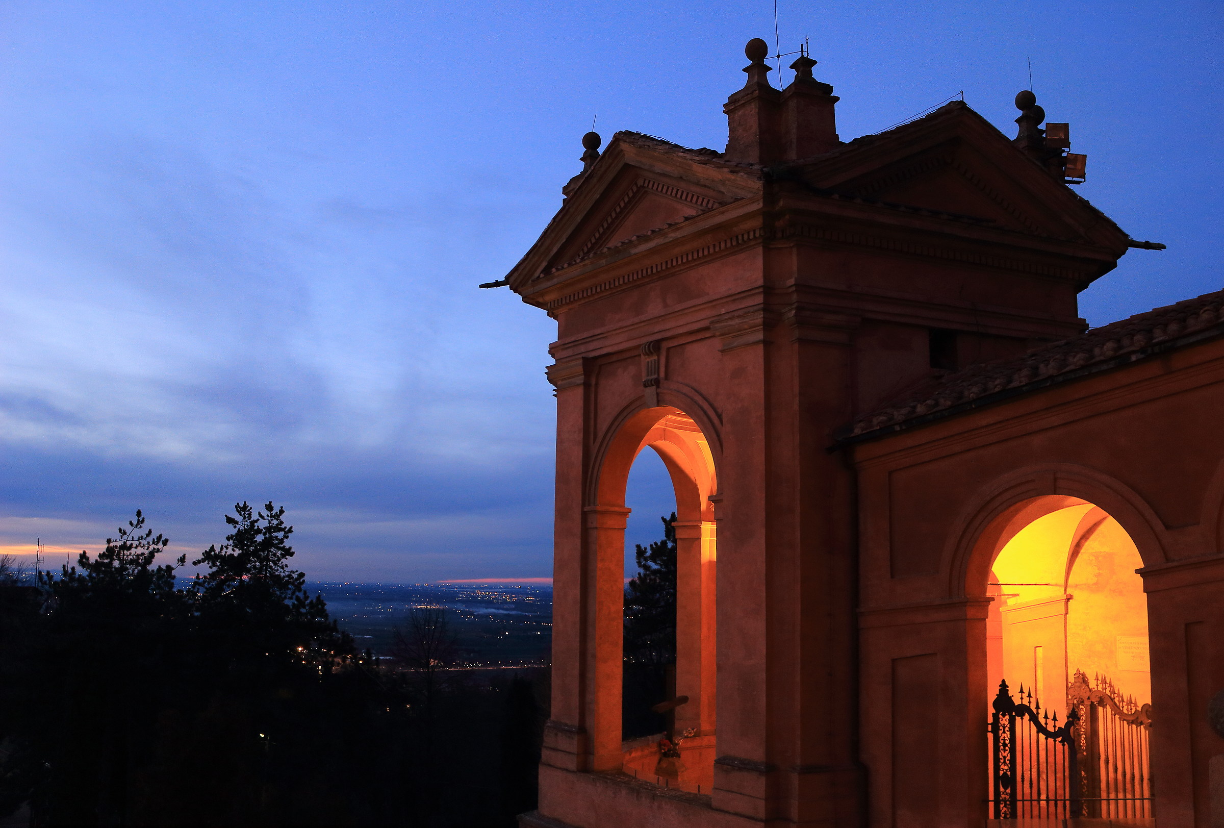 Tramonto a San Luca