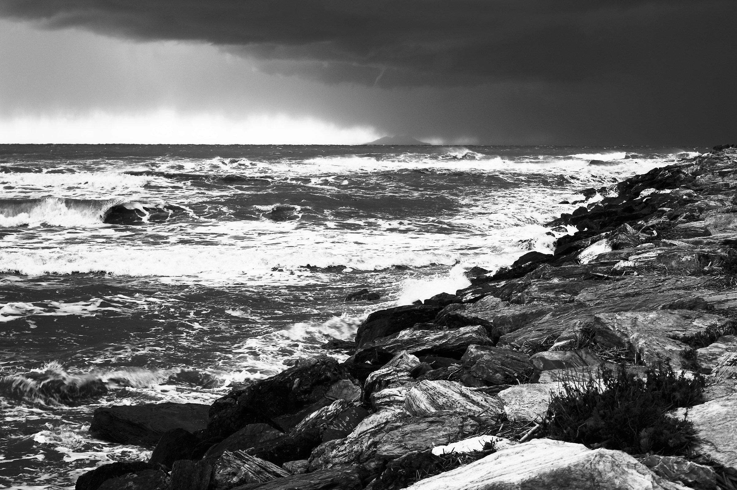 storm with views of Monte Cristo