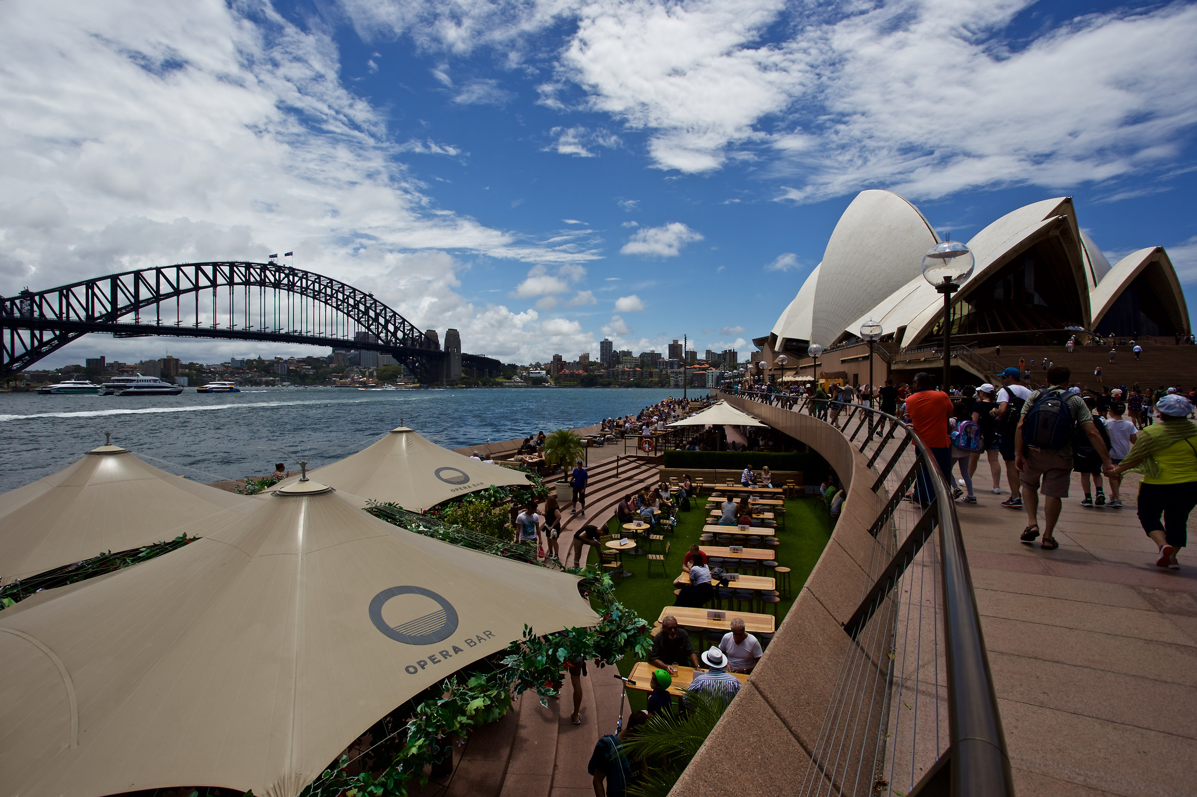 Sydney Harbour Bridge and Opera House