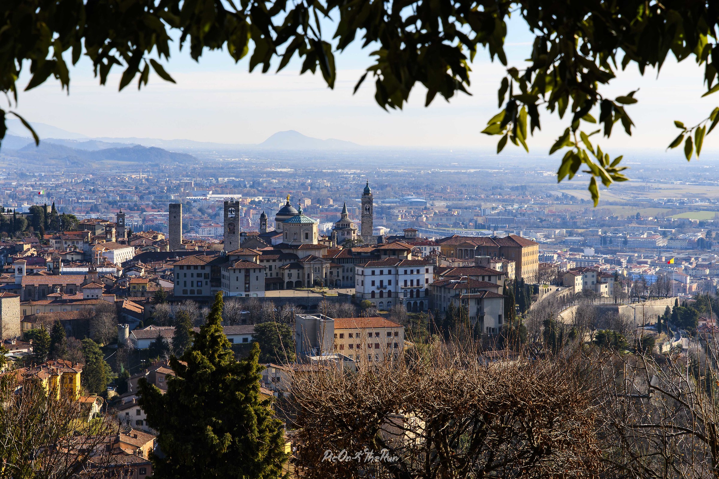 Bergamo Alta, from Colle San Vigilio