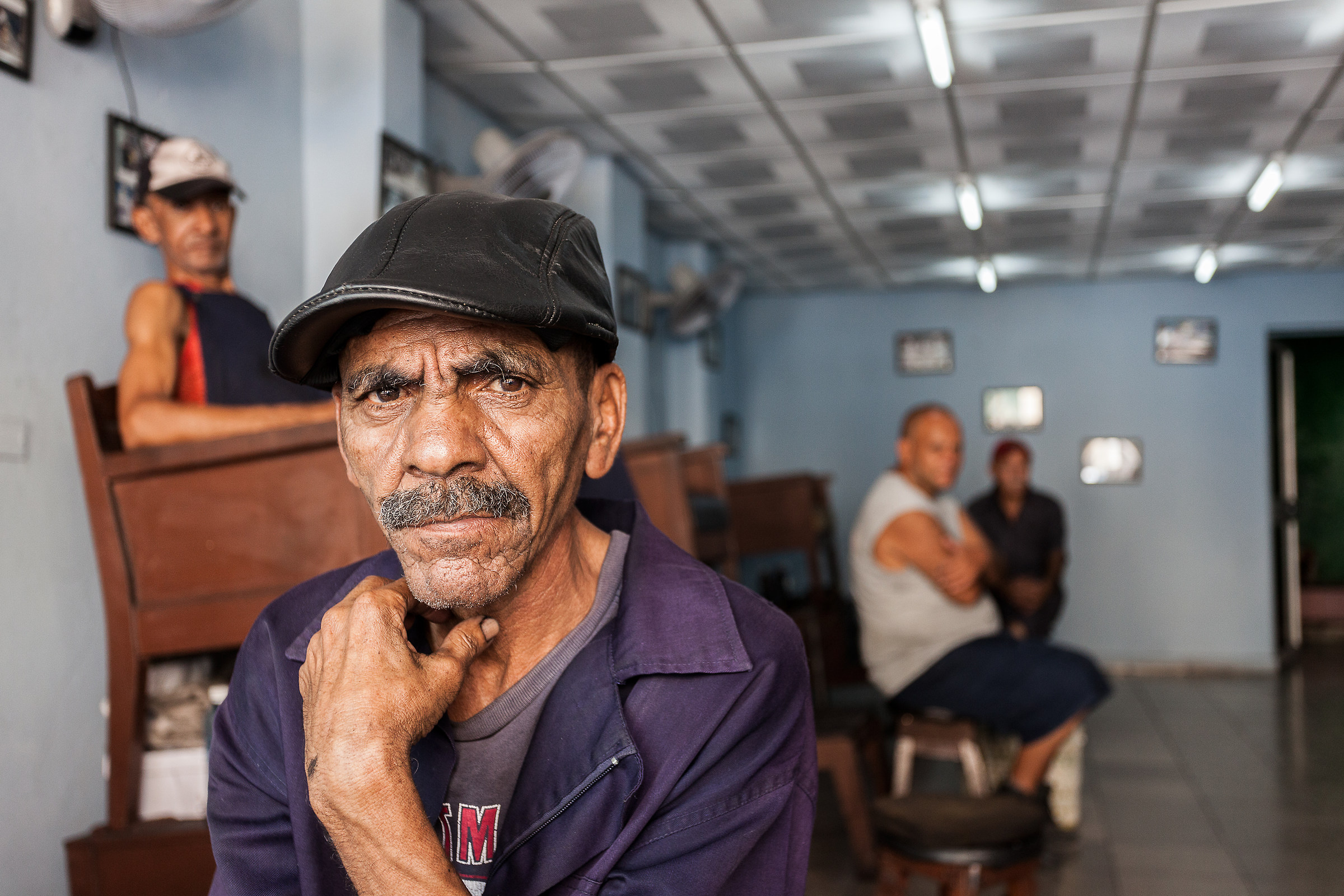 La pausa dei lustrascarpe