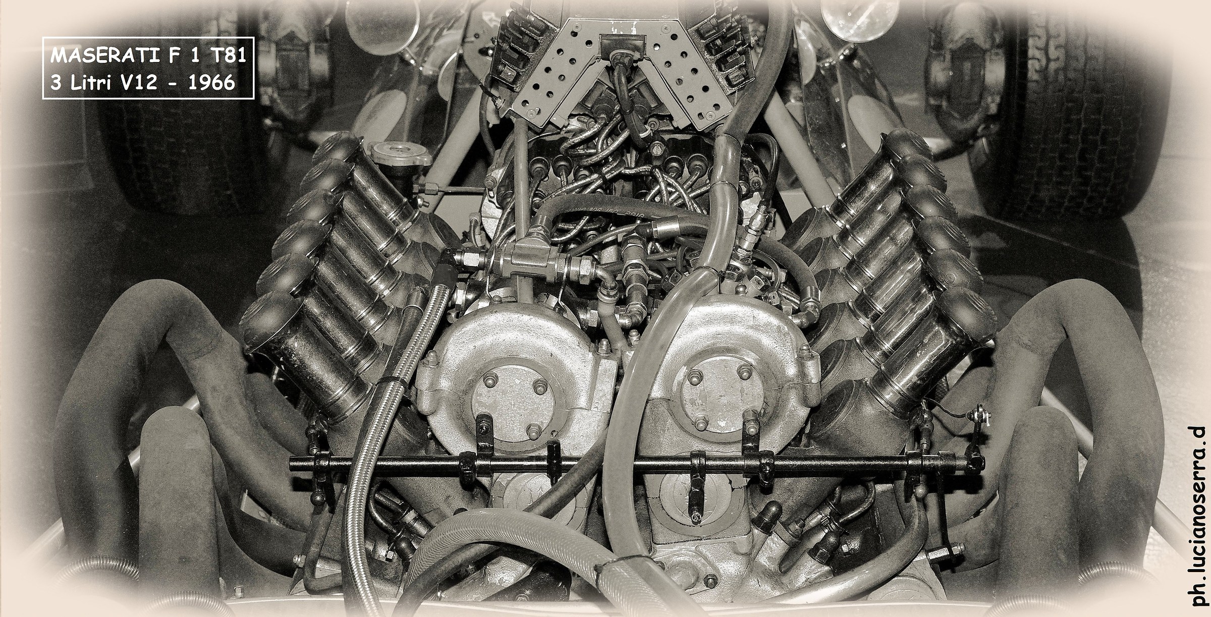 Motore Maserati F.1 T81 3 Litri V12 - 1966