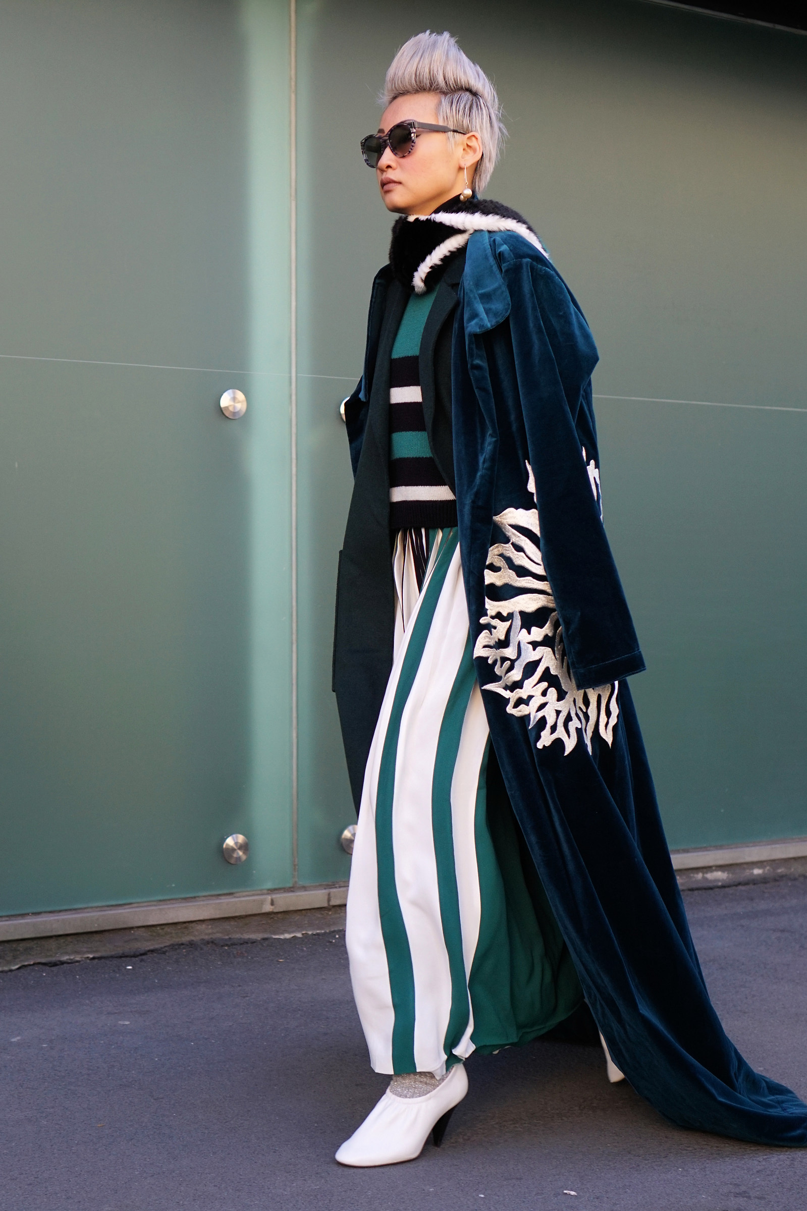 very important person entering the fashion shows