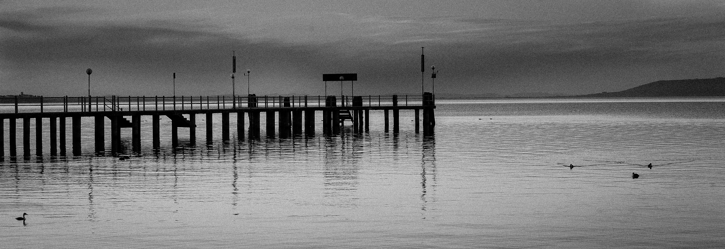 Sant'Arcangelo in black and white