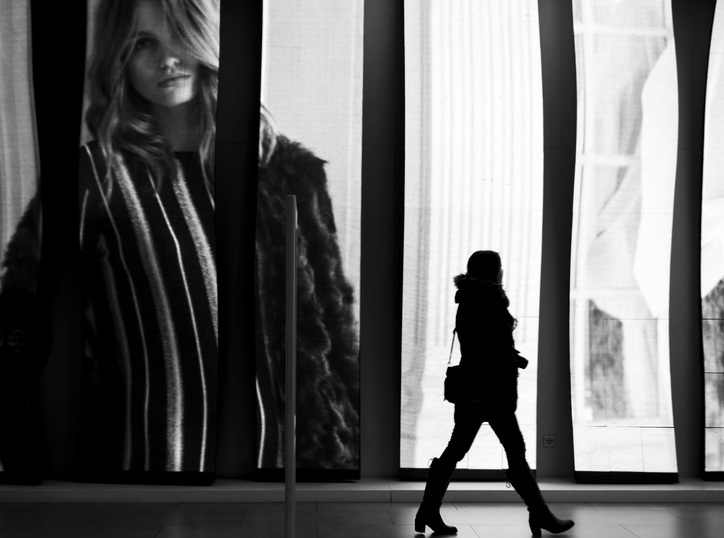 Walking through images