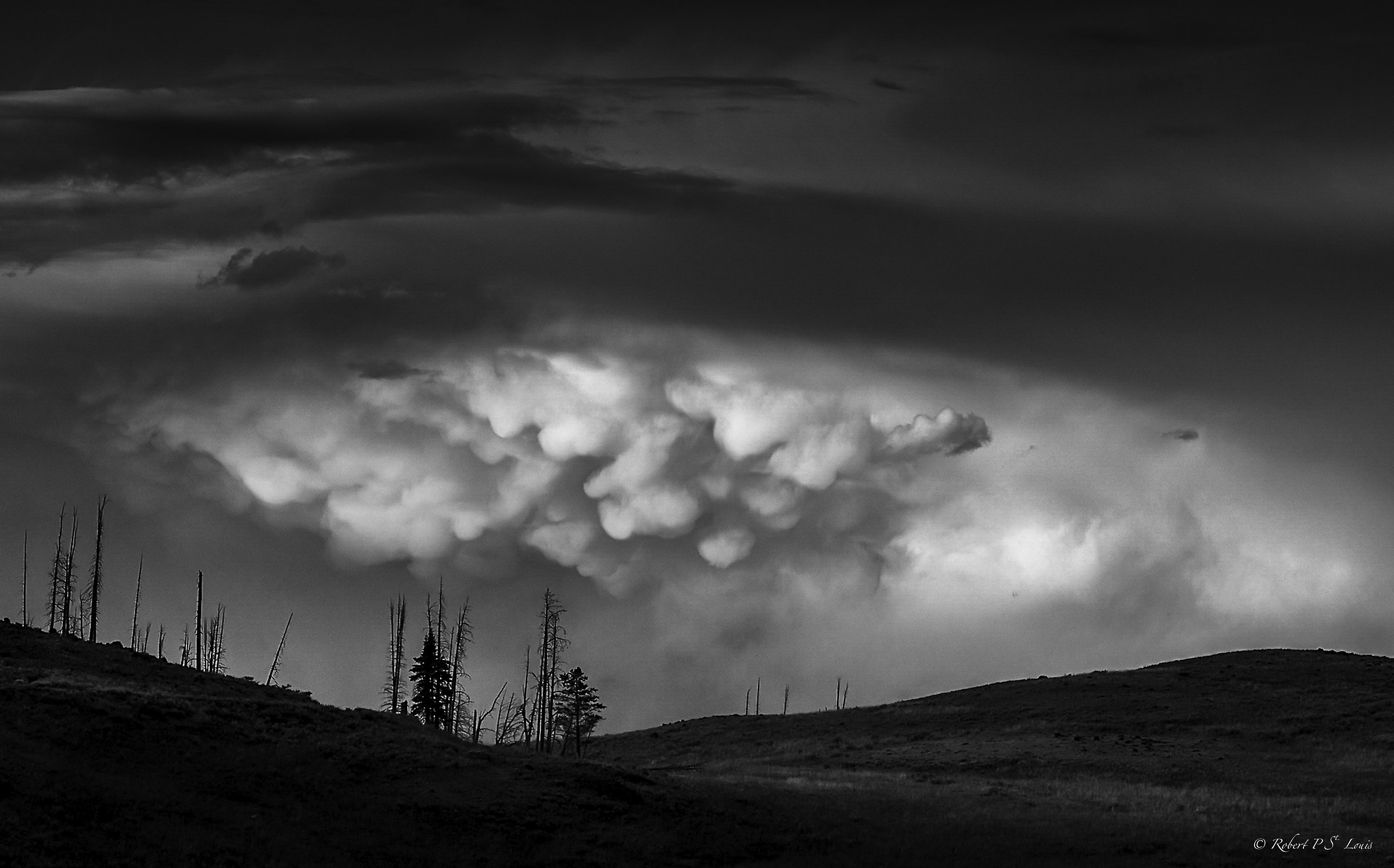 Mammatus Nubi sopra Yellowstone