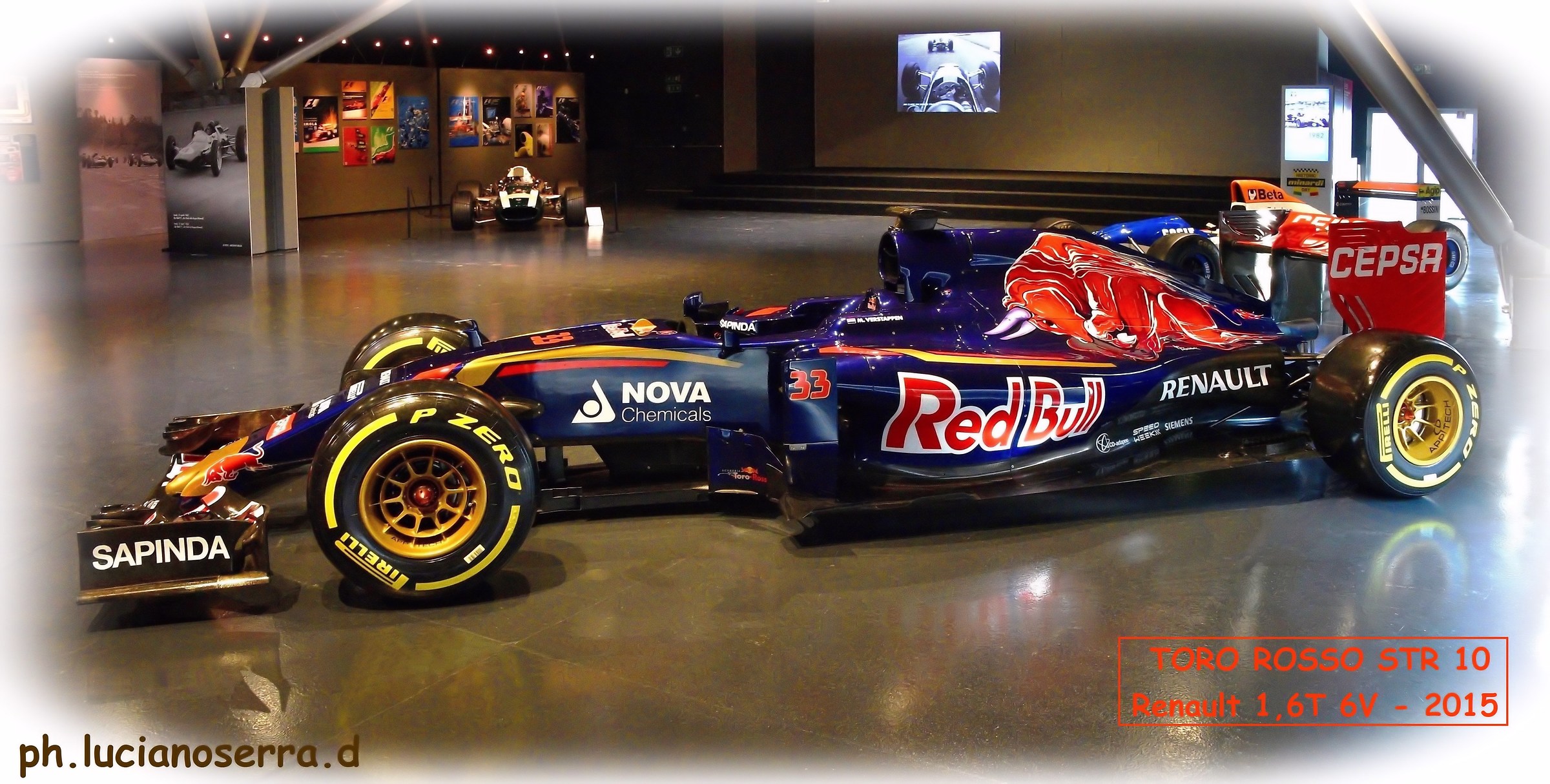 Toro Rosso Str 10 Renault 1,6 Litri Turbo V6 - 2015