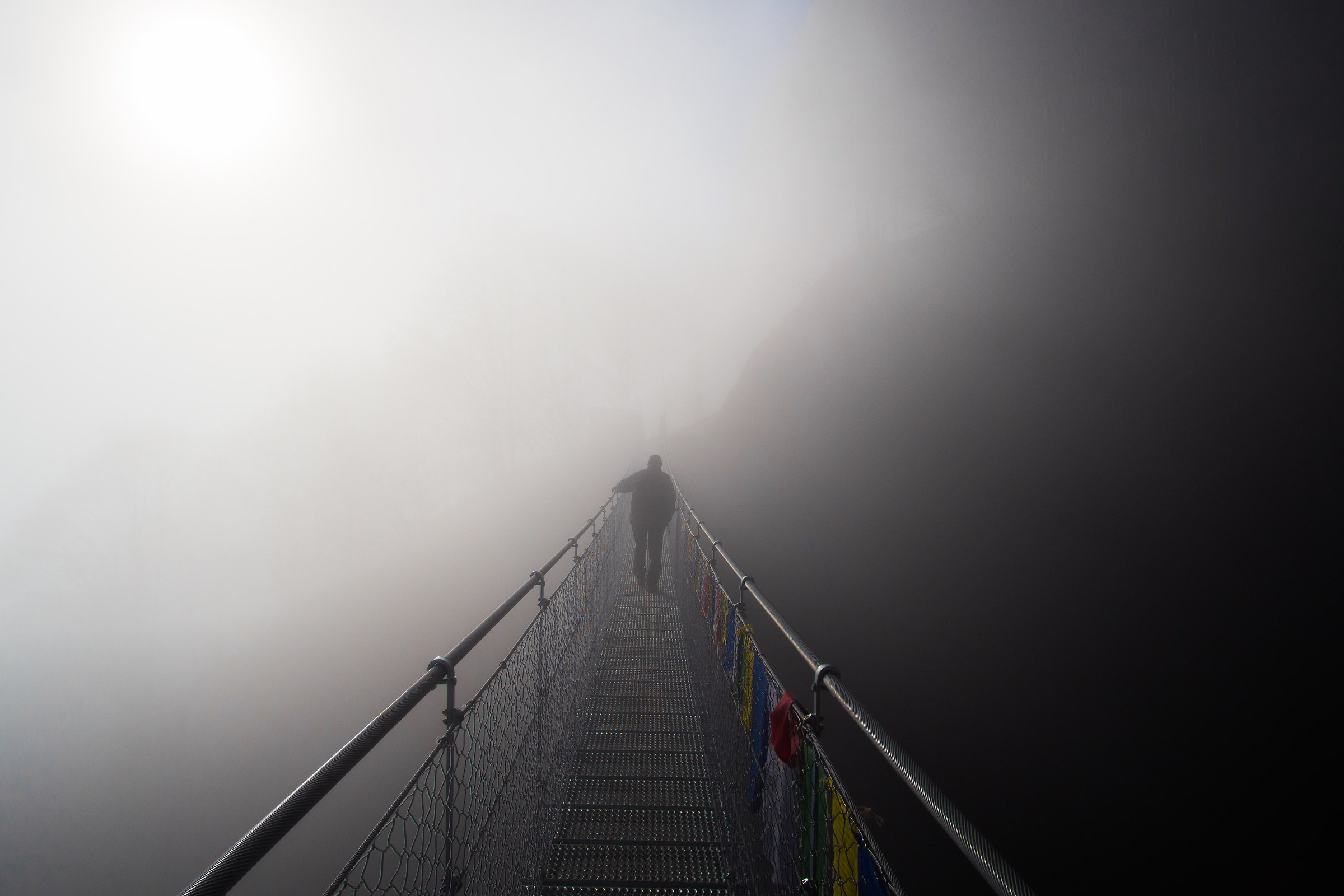 Tibetan Bridge on the Little Dolomites