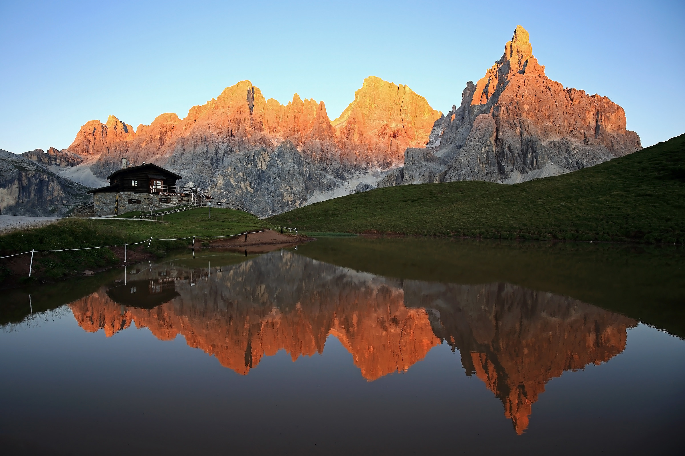 Alpenglow on the Pale