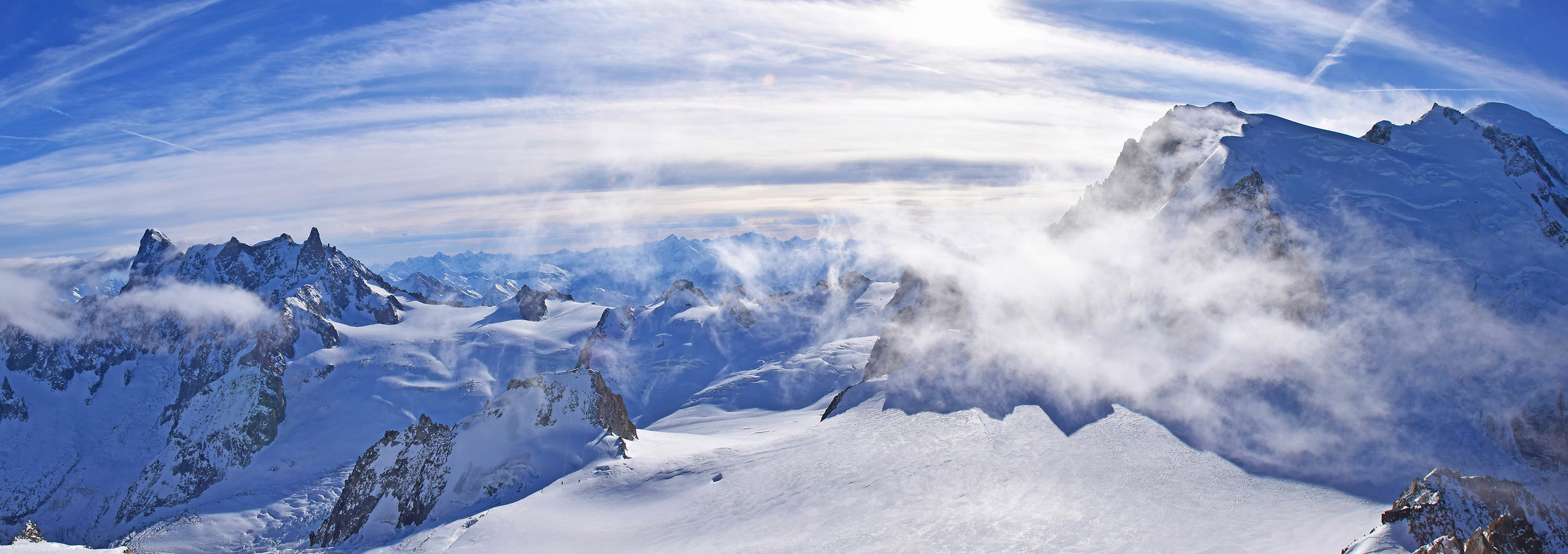Panorama da l'Aguille du Midì m.3842