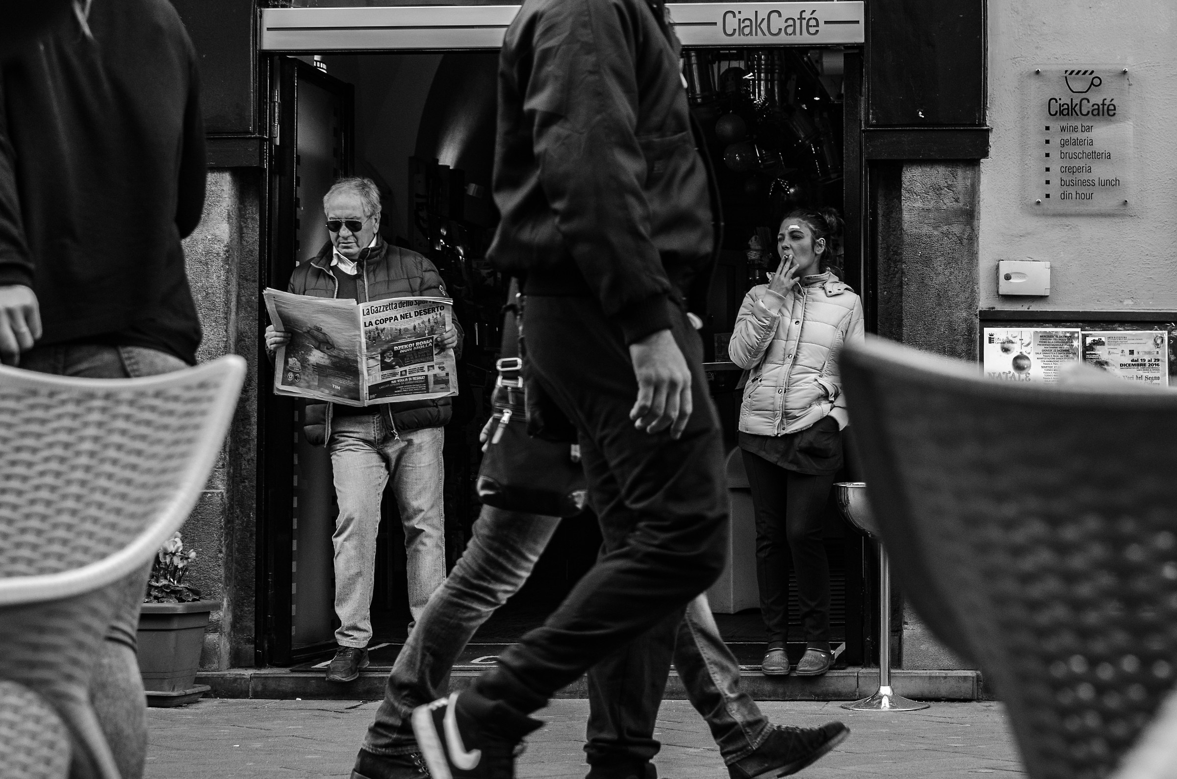 the coffee break ...