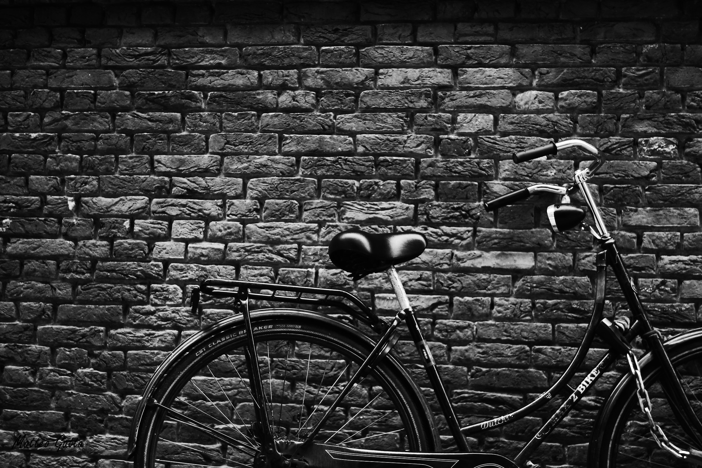 Bike on the wall