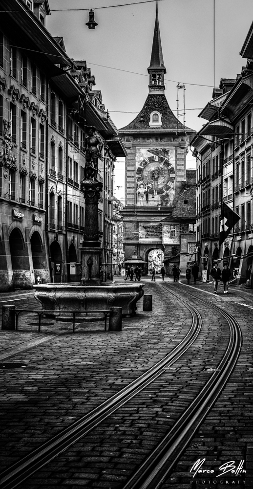 Berne in black and white
