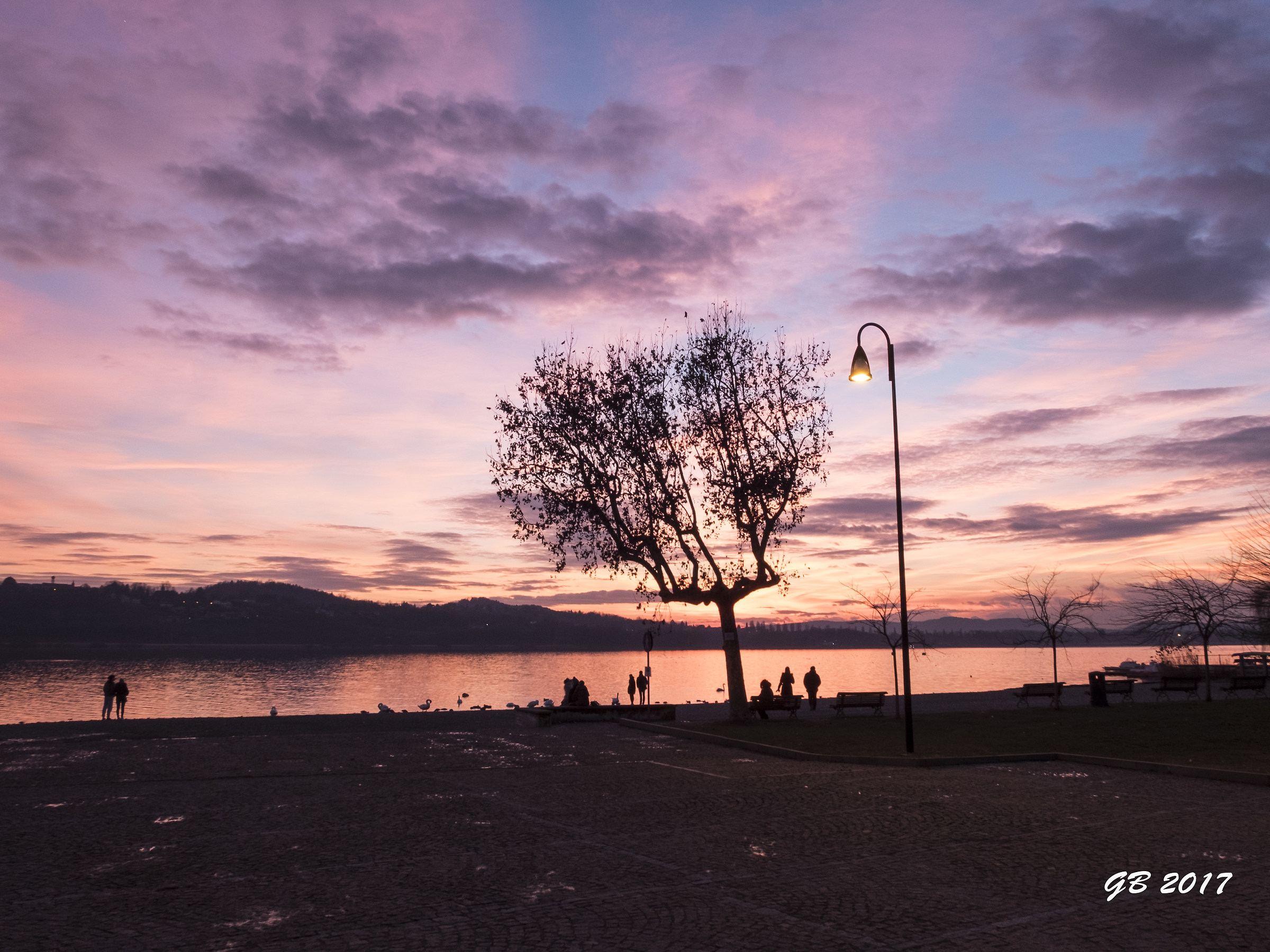 tramonto alla Schiaranna