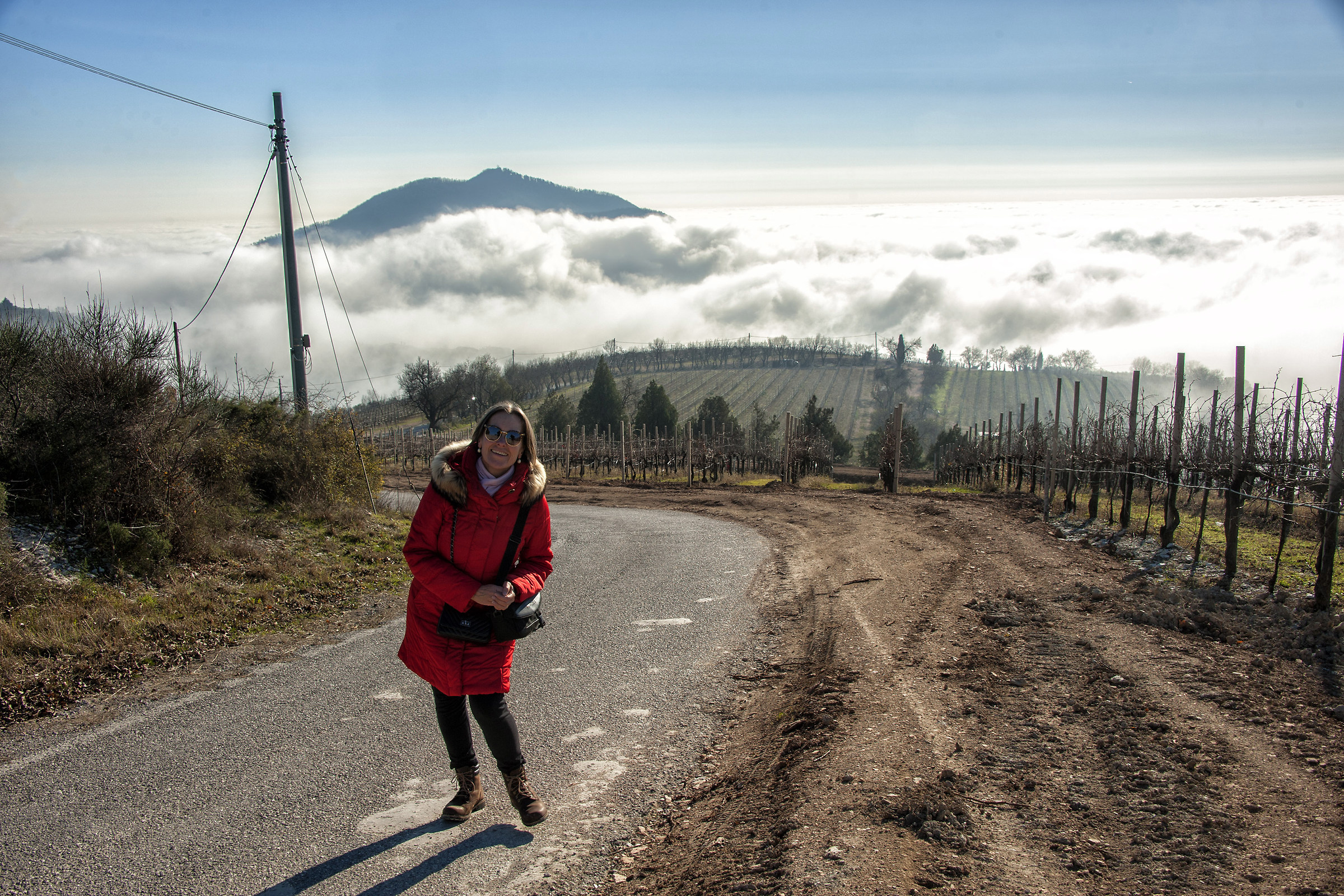 We laugh after that we have to come back in cotton wool ...