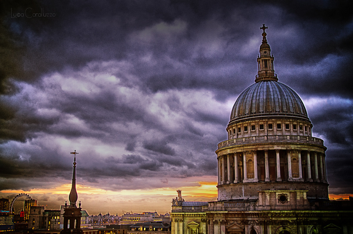 vista dall'alto - london