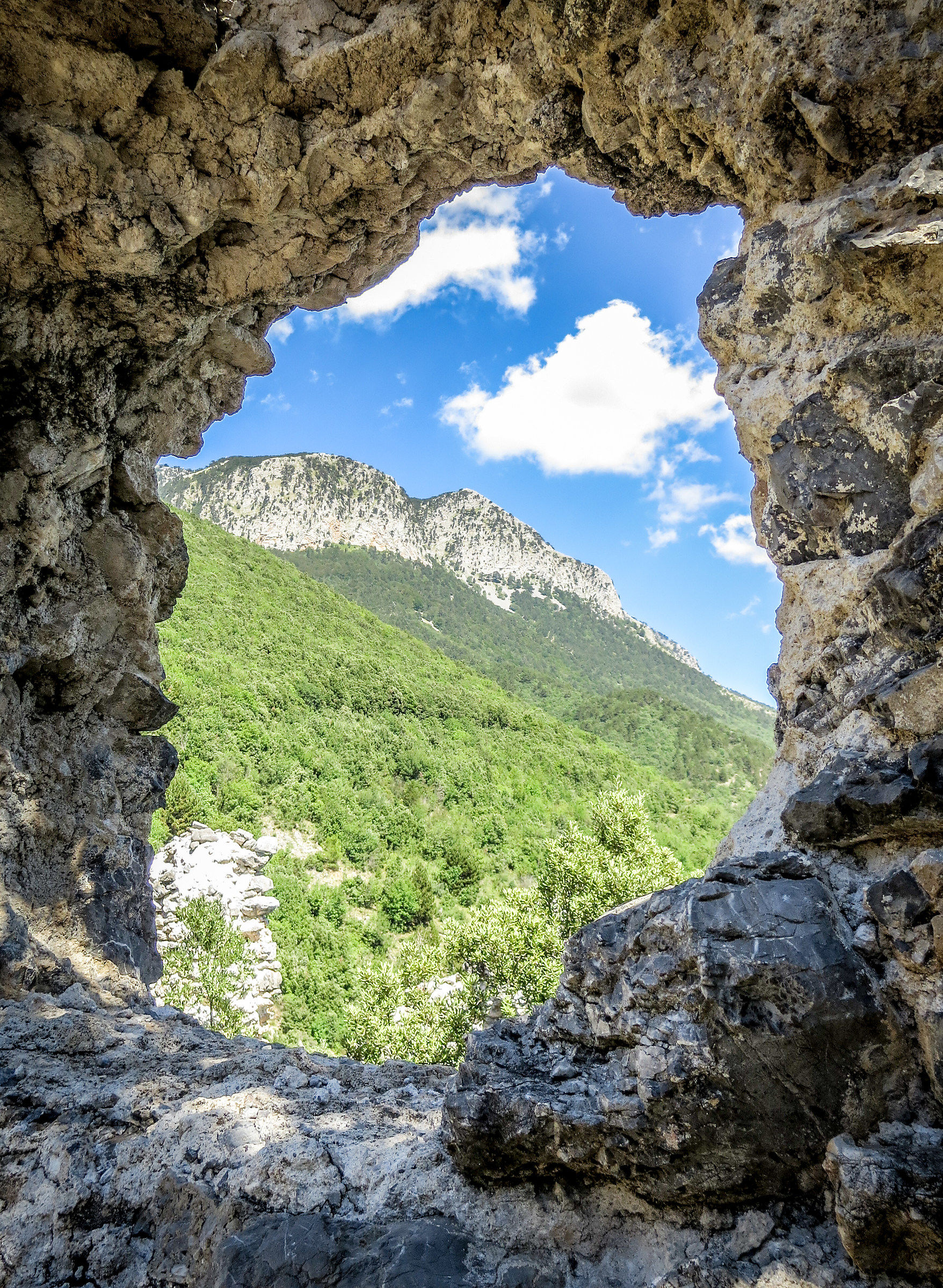 The window on the Pollino