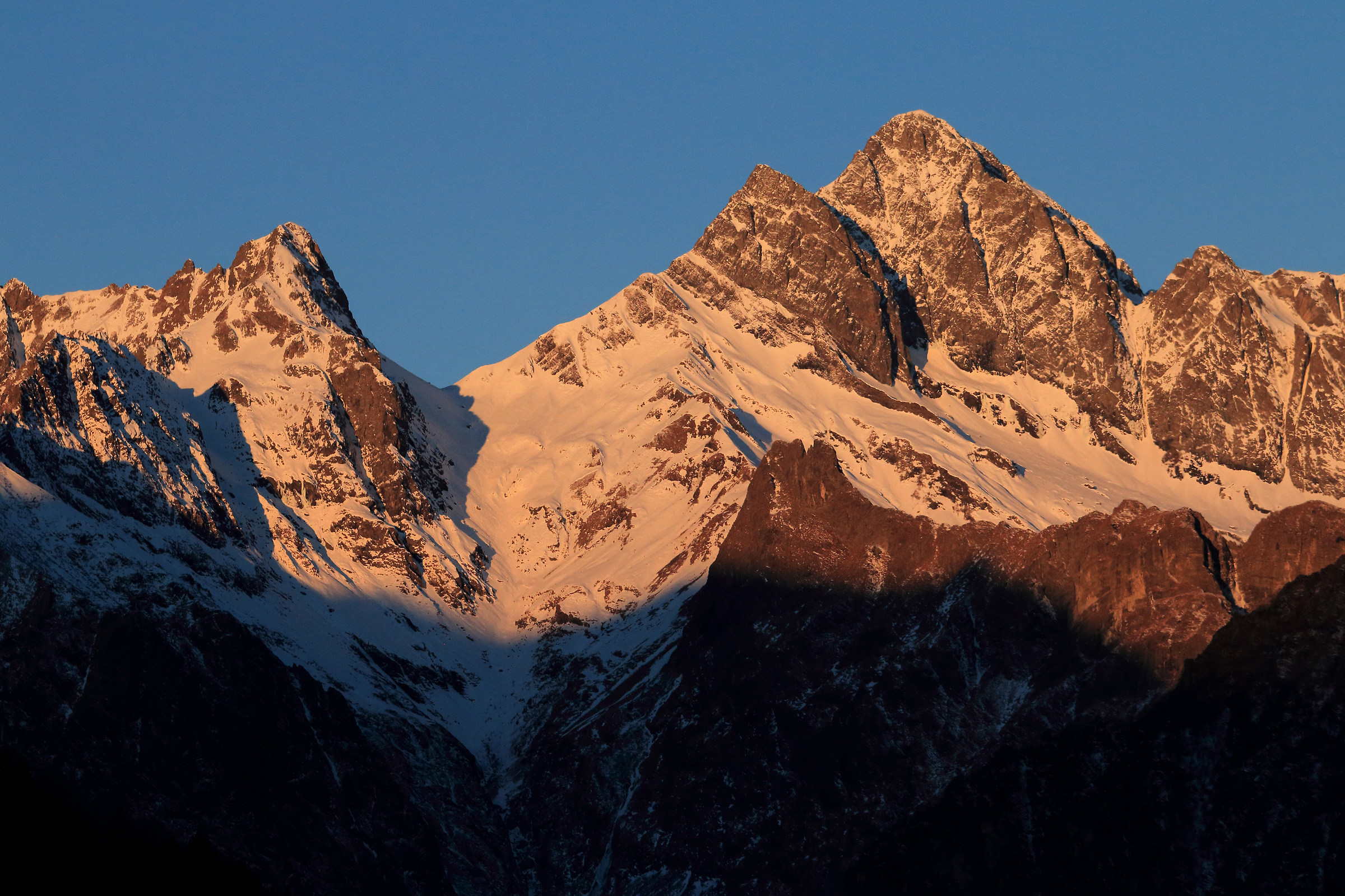 first light on the "Devil"