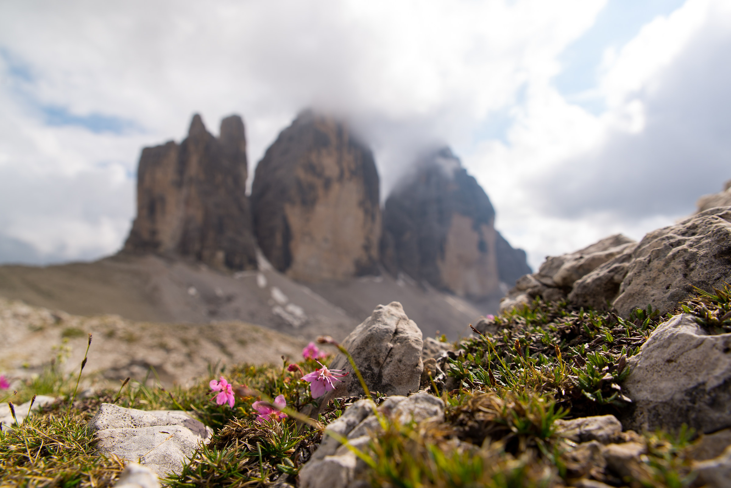 Three peaks of Lavaredo