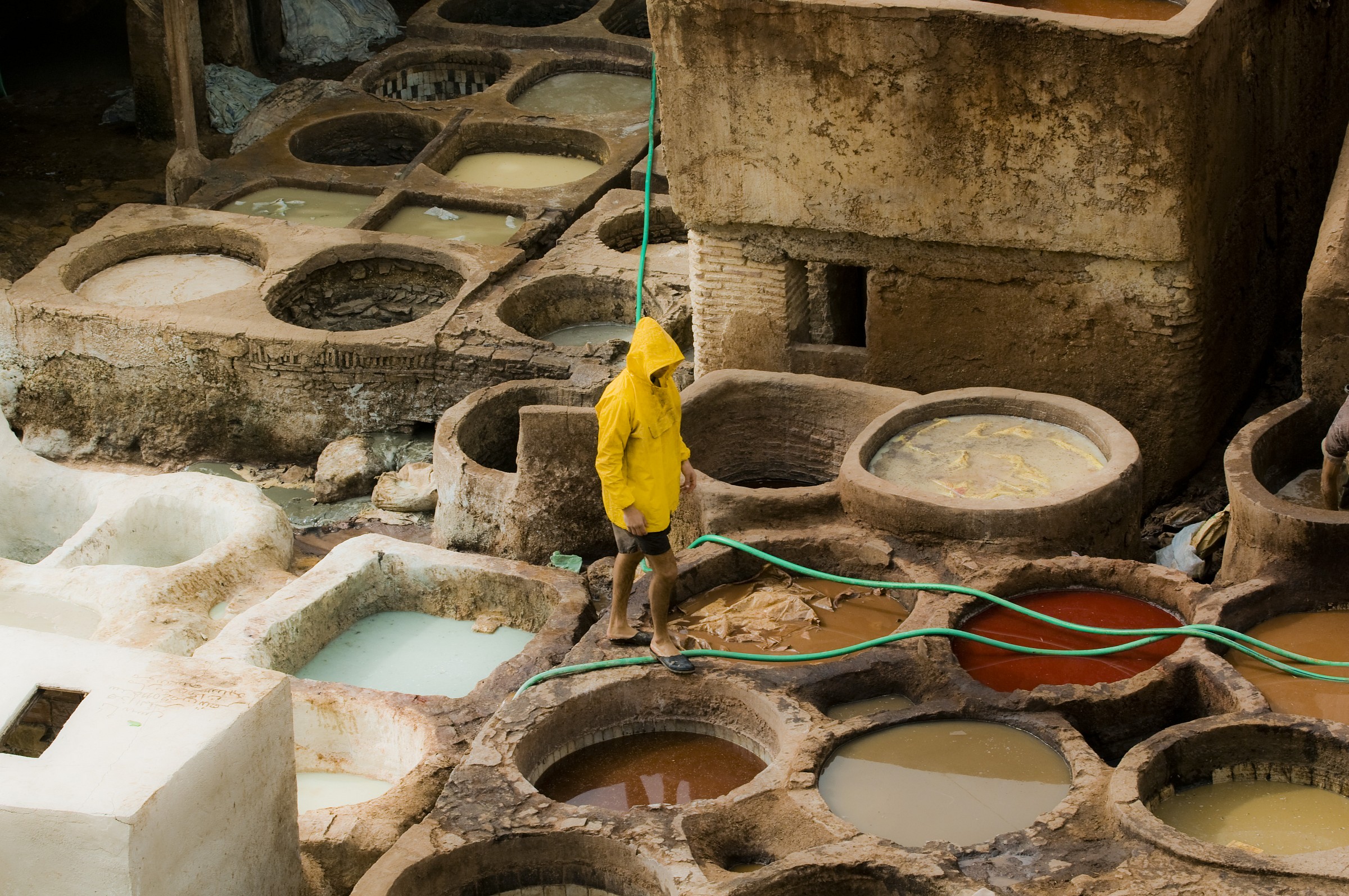 the tannery of Fes