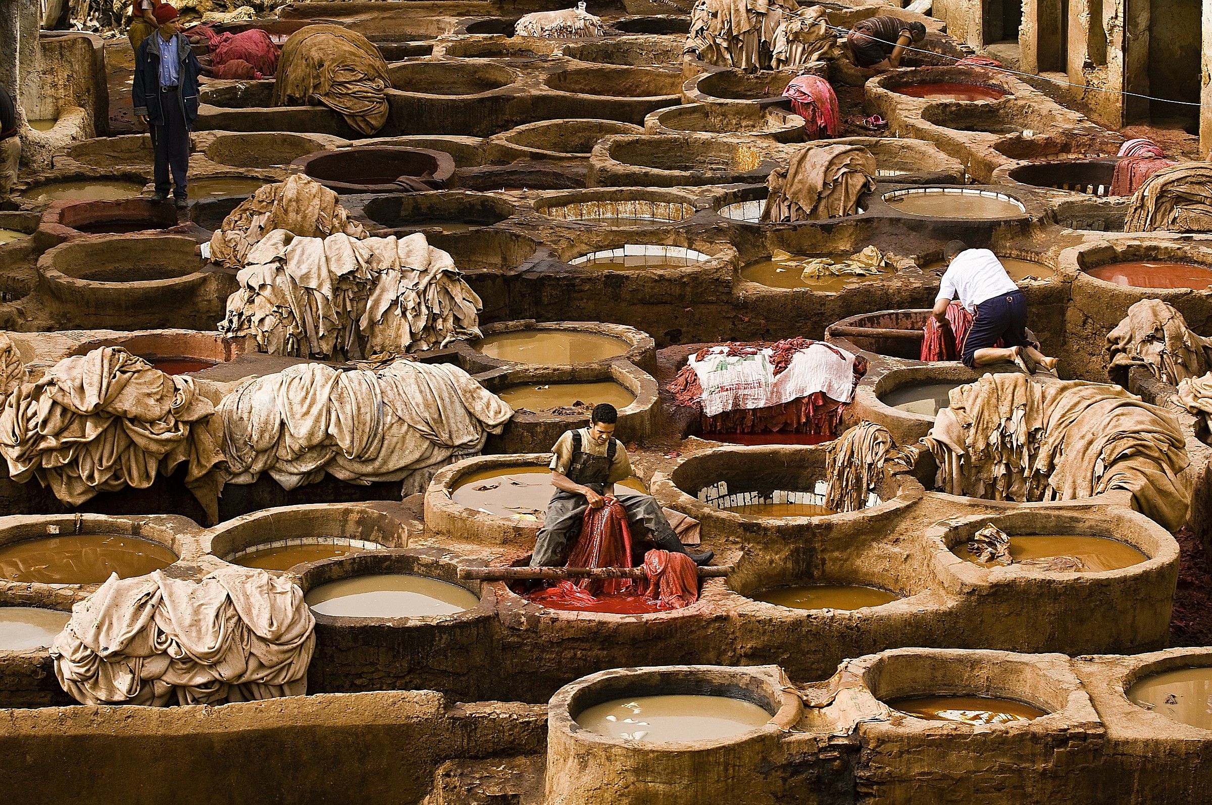 The tannery of Fes