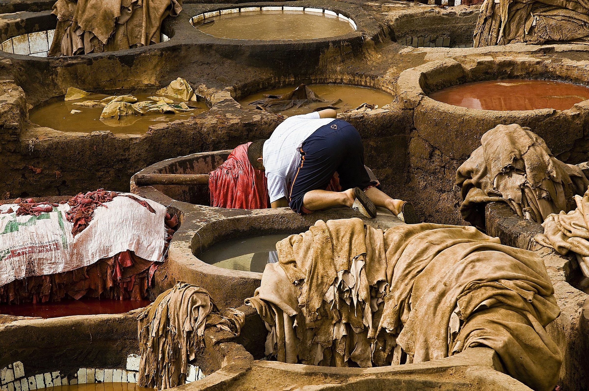 The tannery of Fes