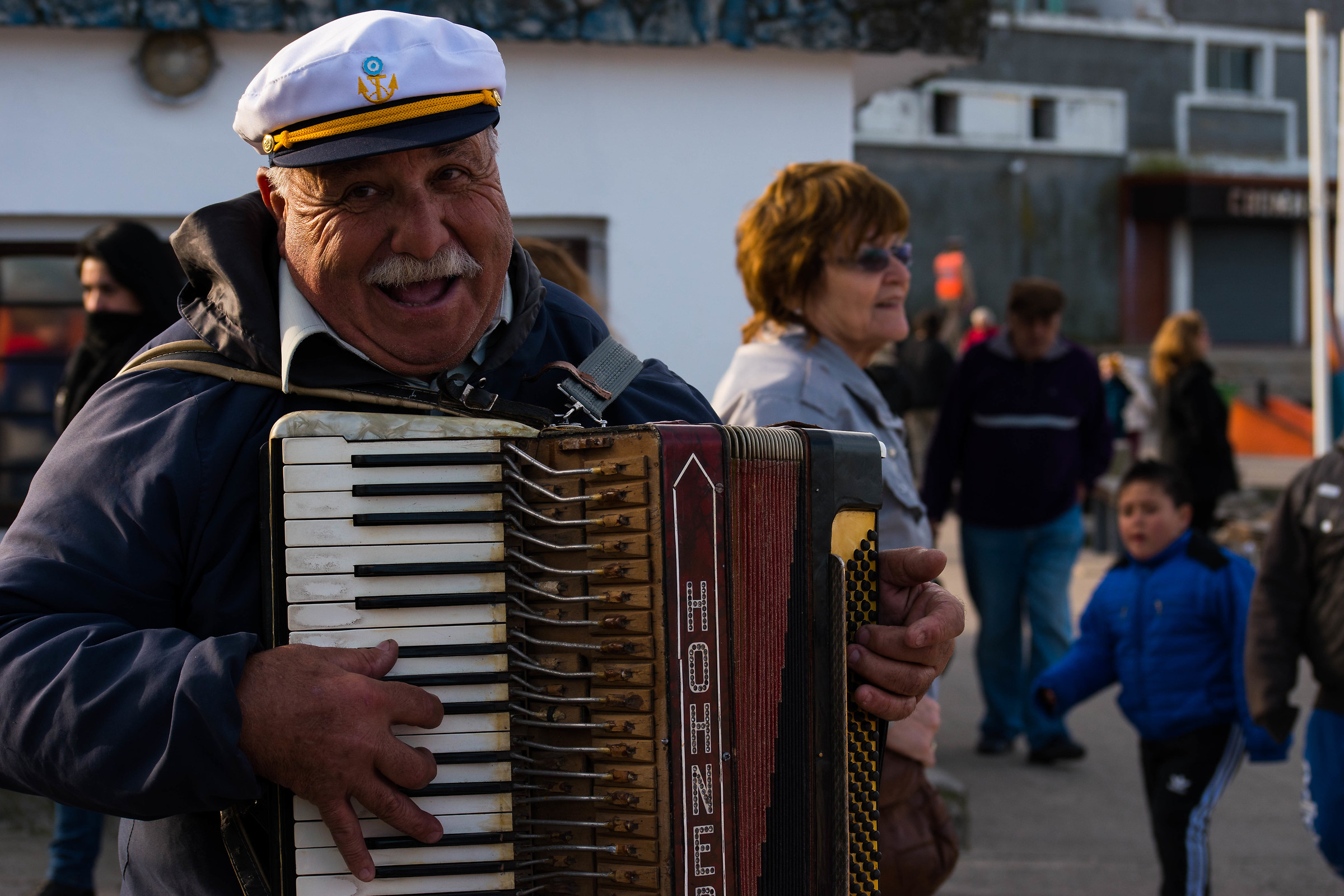 L'uomo nel porto