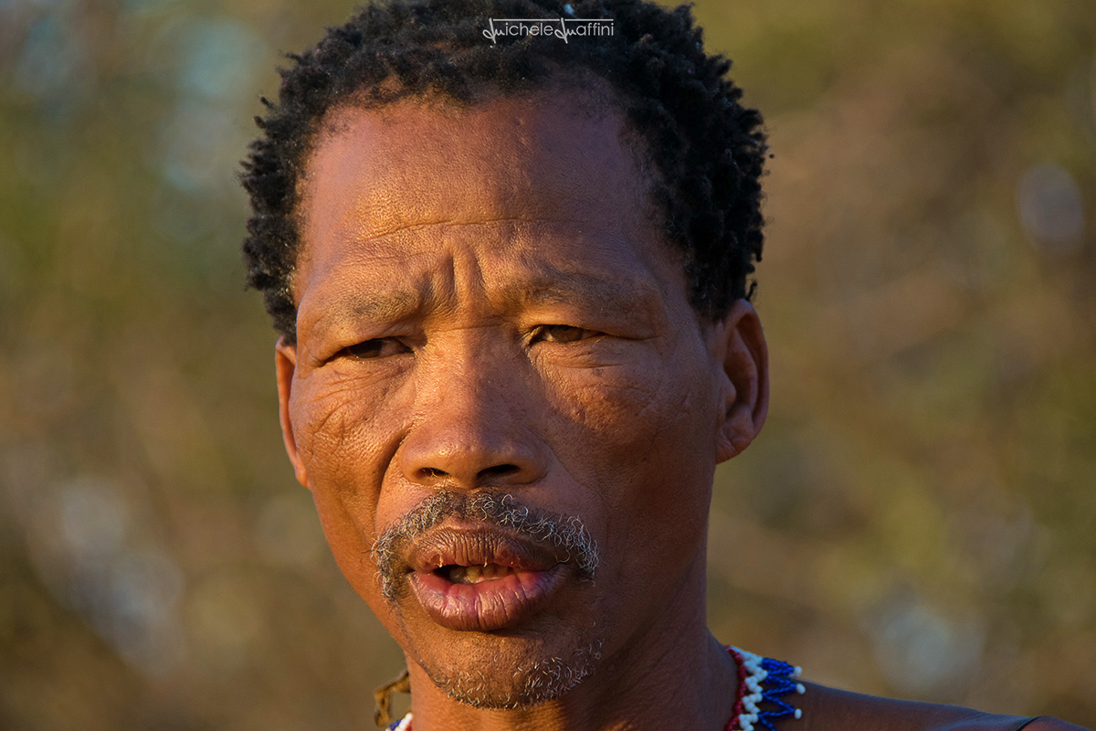 Namibia - Cacciatore Boscimane