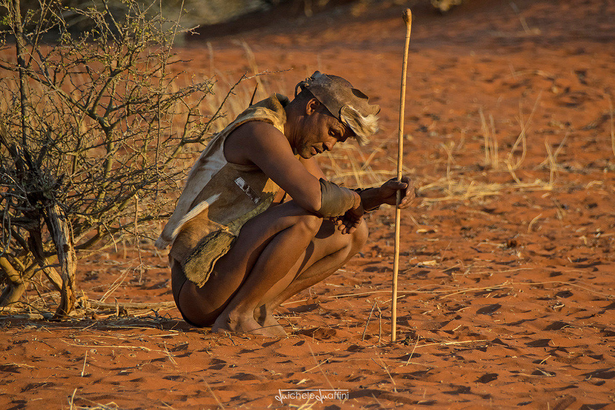 Namibia - Cacciatore Boscimane