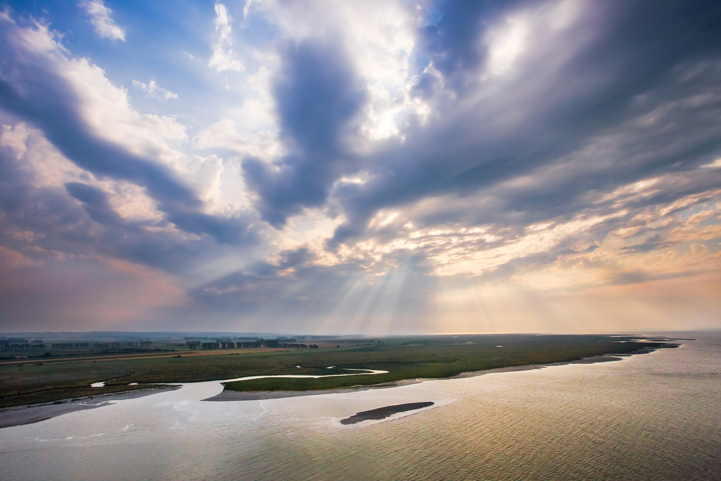 From the top of Mont Saint-Michel