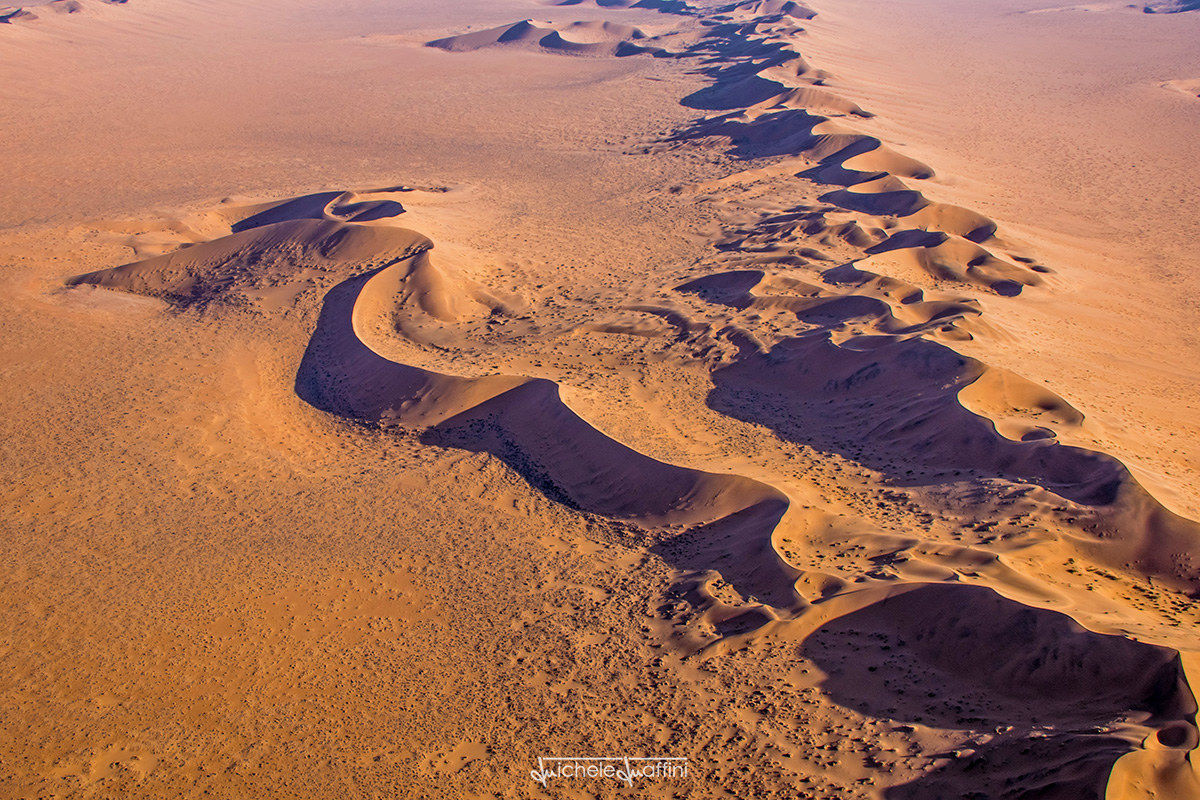 Namibia - Flying over the Namib Desert