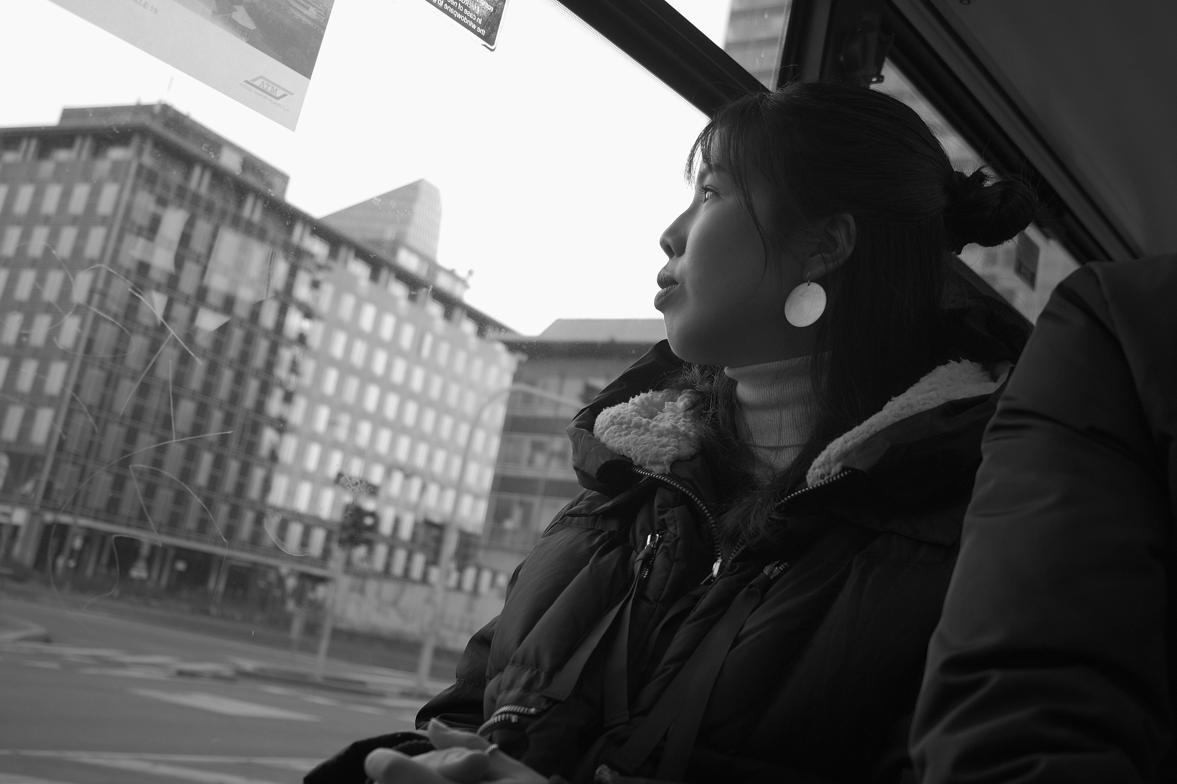 Ritratto sull'autobus