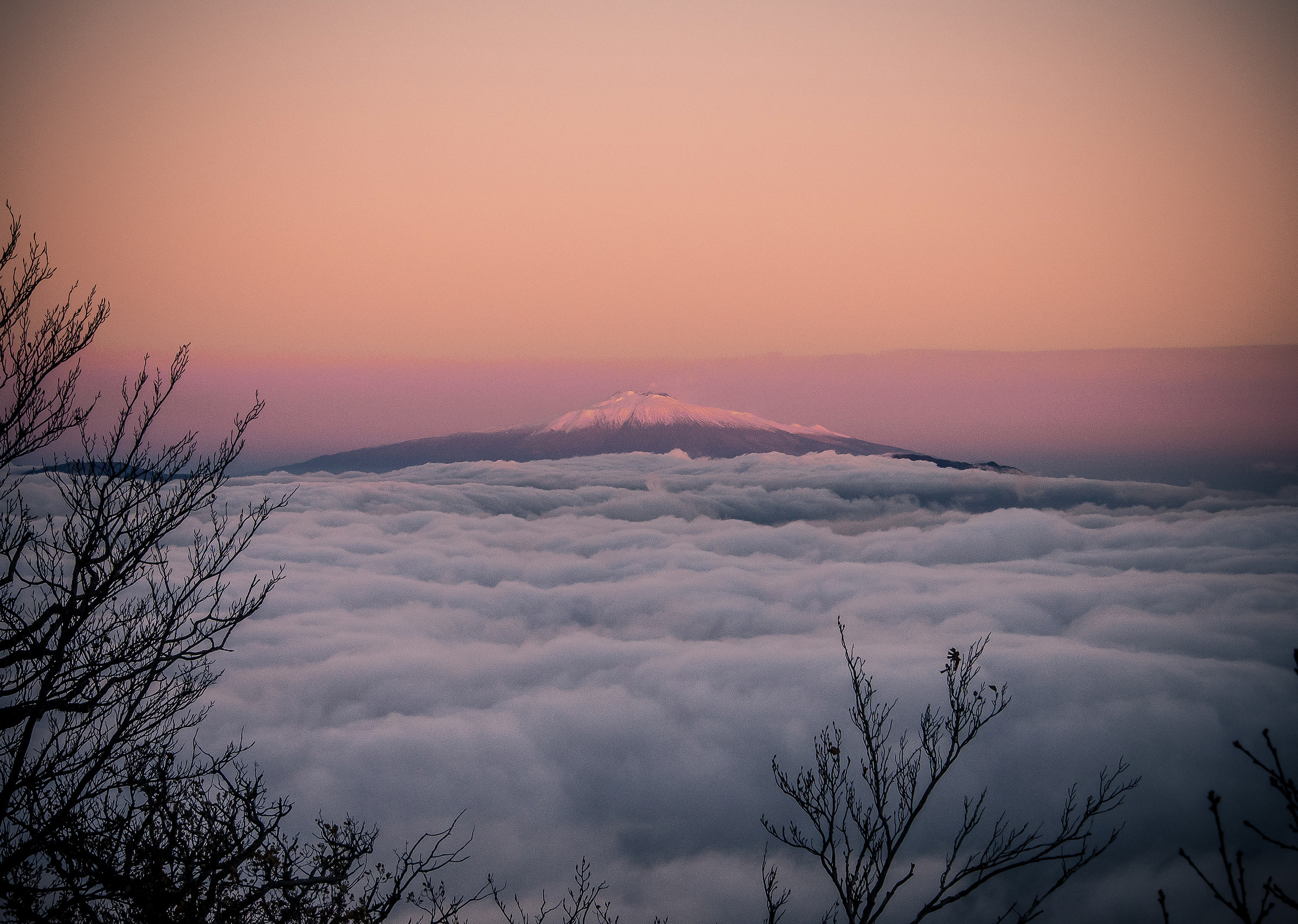 An island in the sea (Etna)