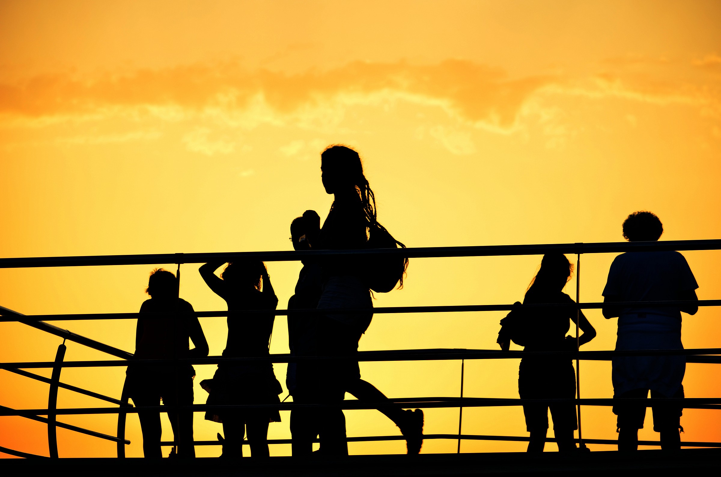 Passerella sul Tramonto!