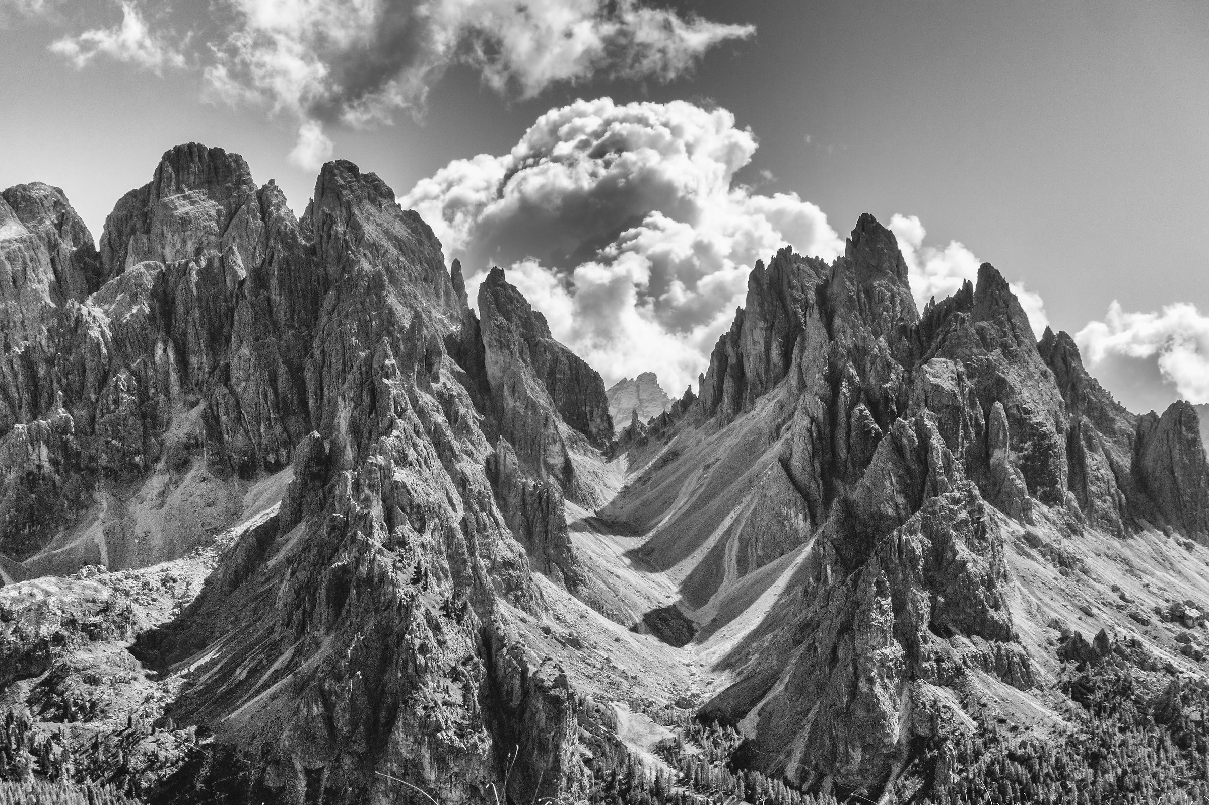 I Cadini di Misurina in B&N