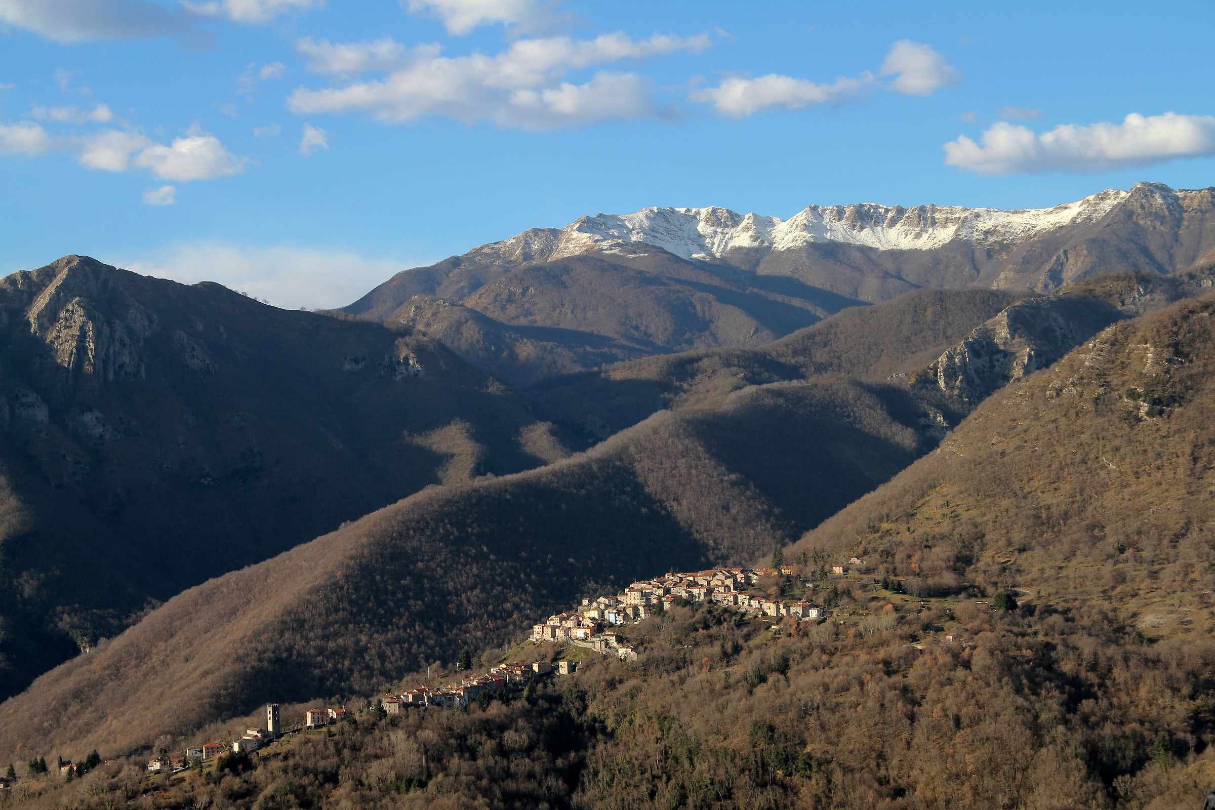 Vico Pancellorum seen from Rocca Lucchio