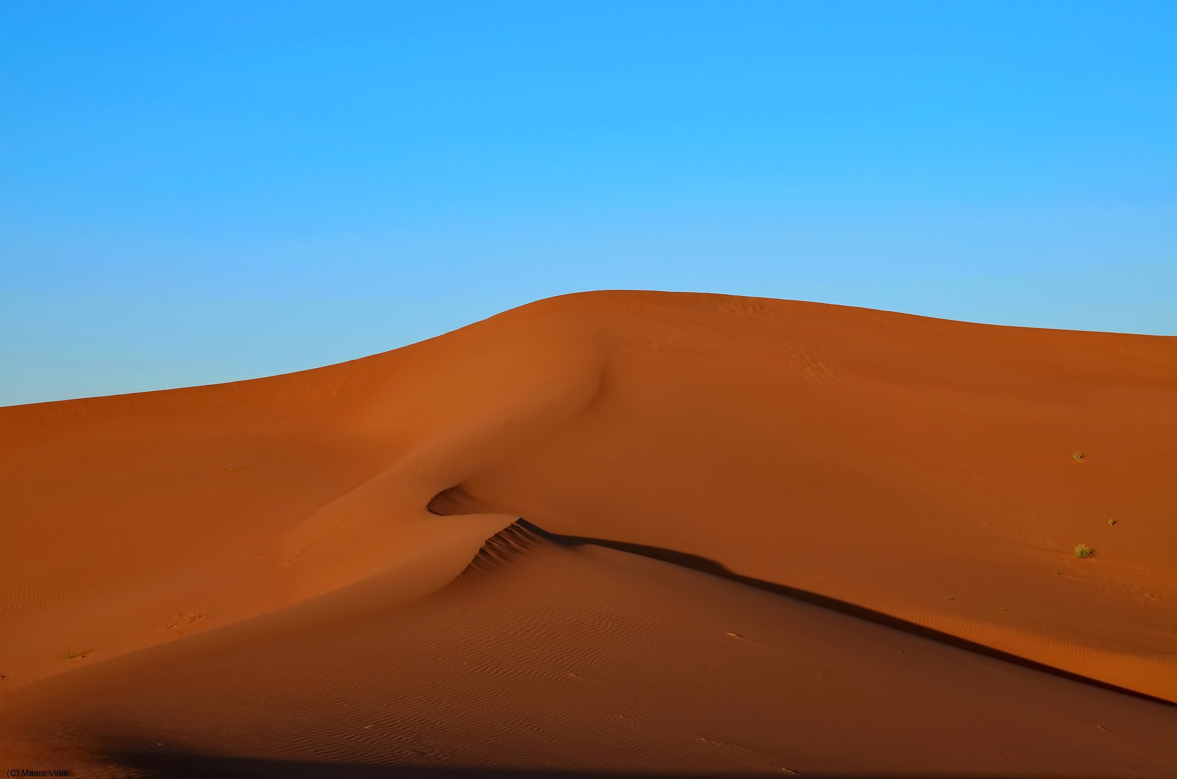The Moroccan desert