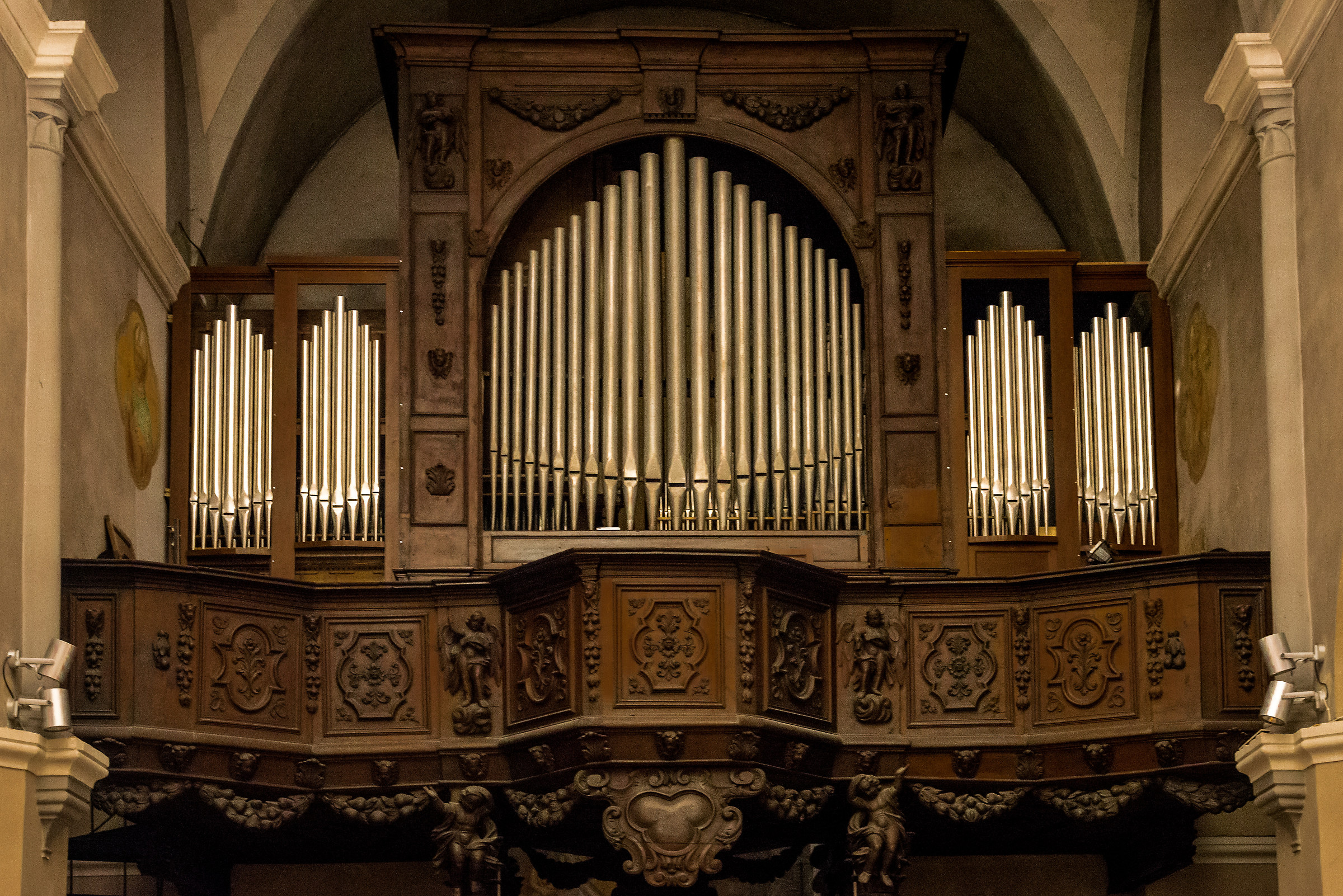 Saint Vincent, l' organo restaurato