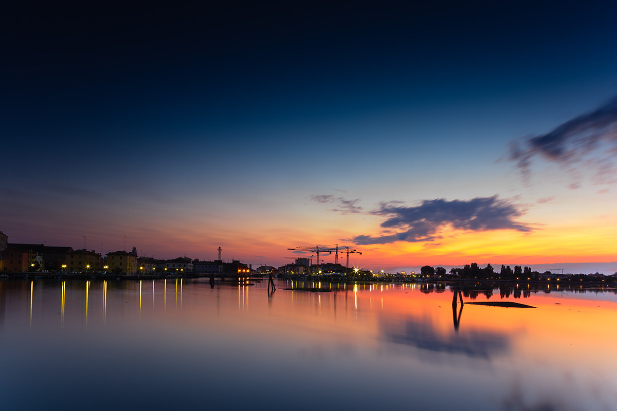 Alba su Chioggia