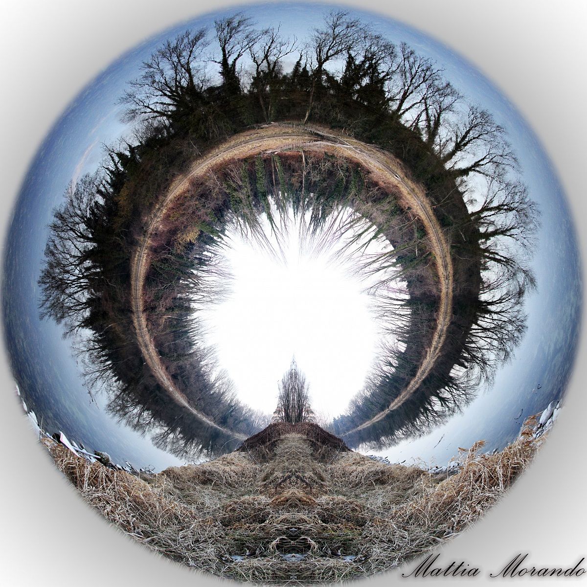 Little planet Adige