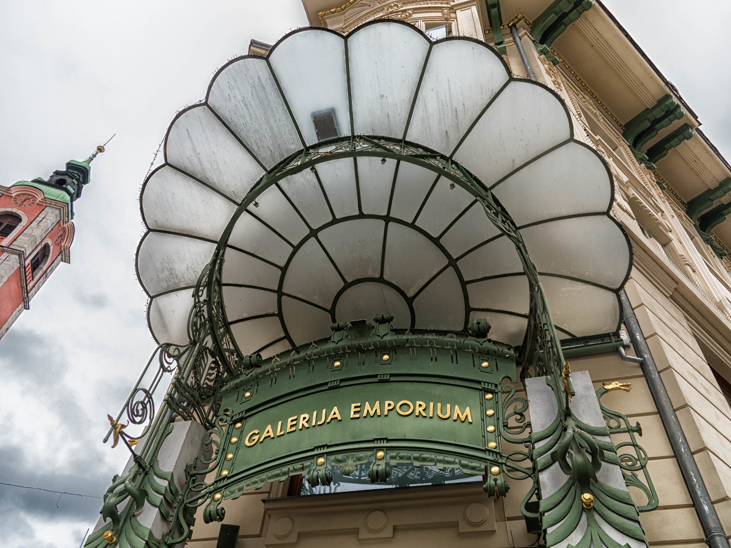 Art nouveau. Ljubljana Austro-Hungarian