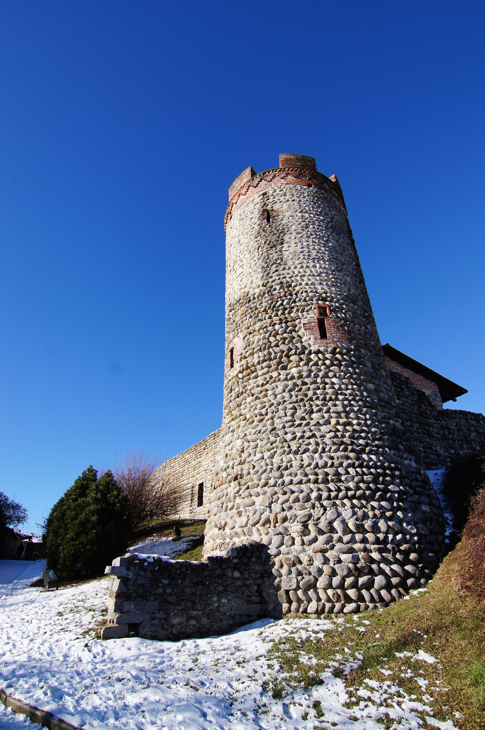 Torre external walls